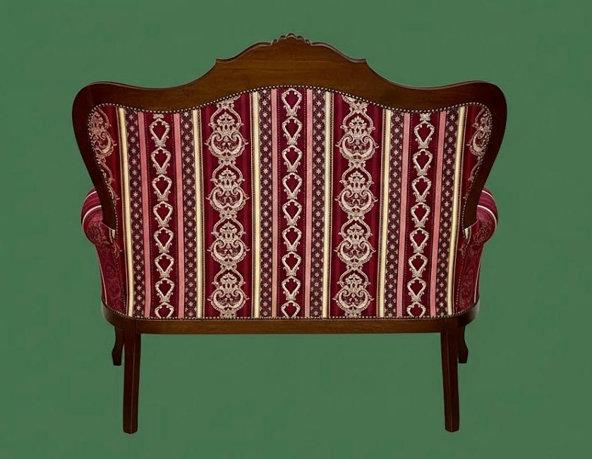 Salonowa sofa w stylu Ludwika Filipa