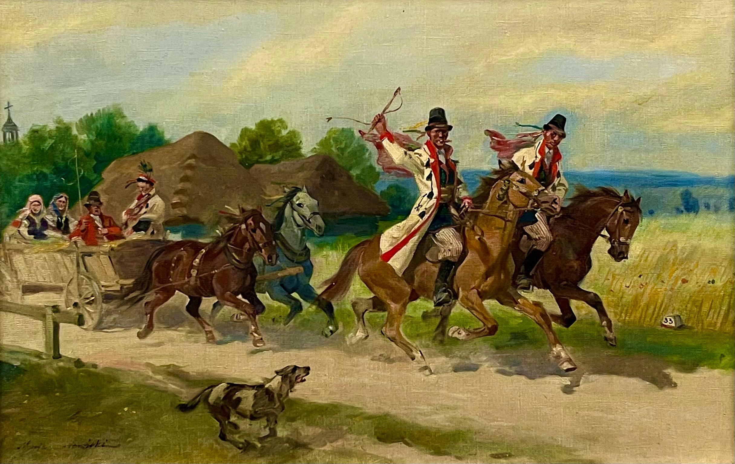 Marian Nowicki(1904-1973),''Krakowskie wesele''