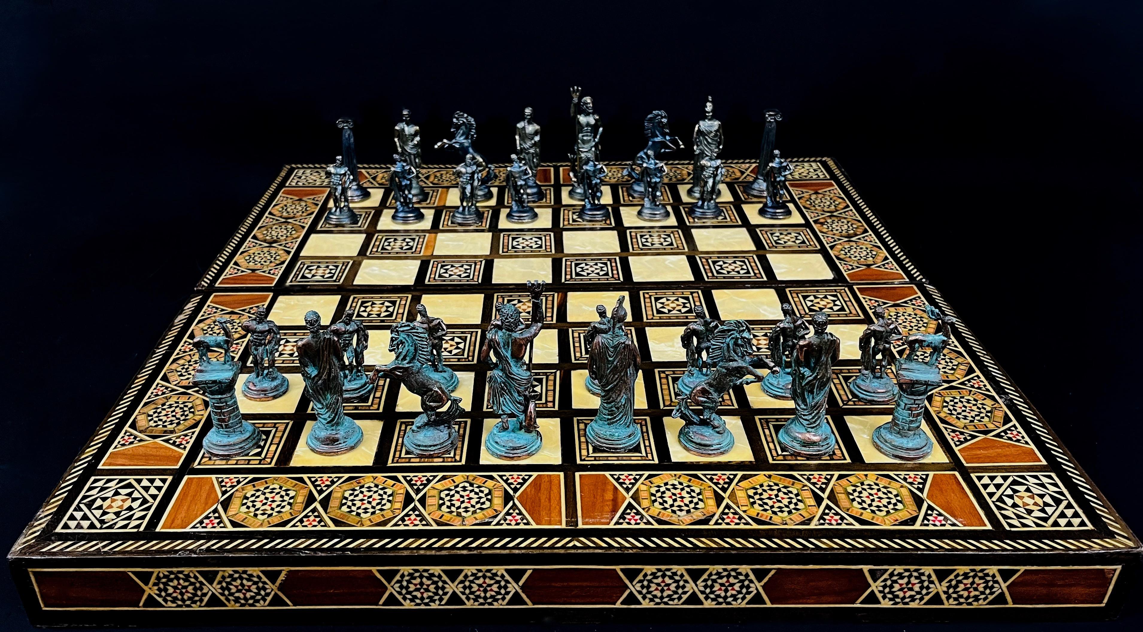 Kaseta do gry w szachy i Backgammon