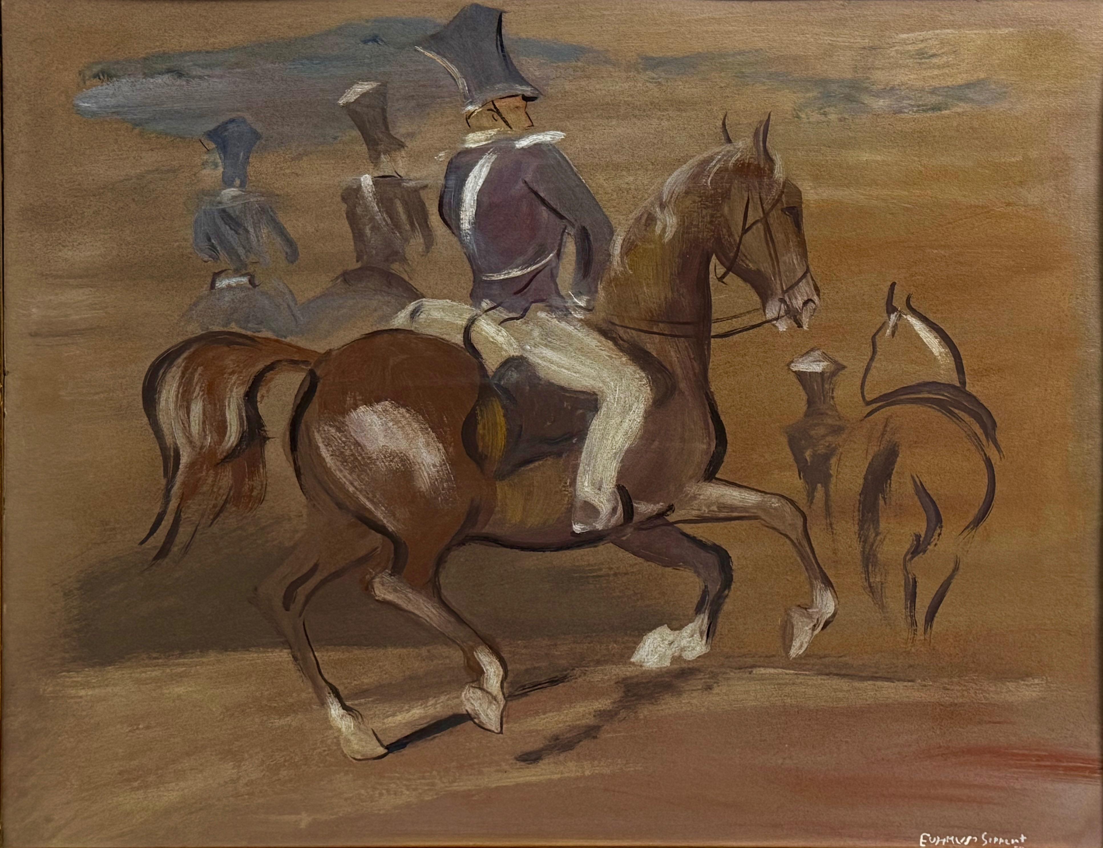 Nieustalony malarz, ''Ułani''