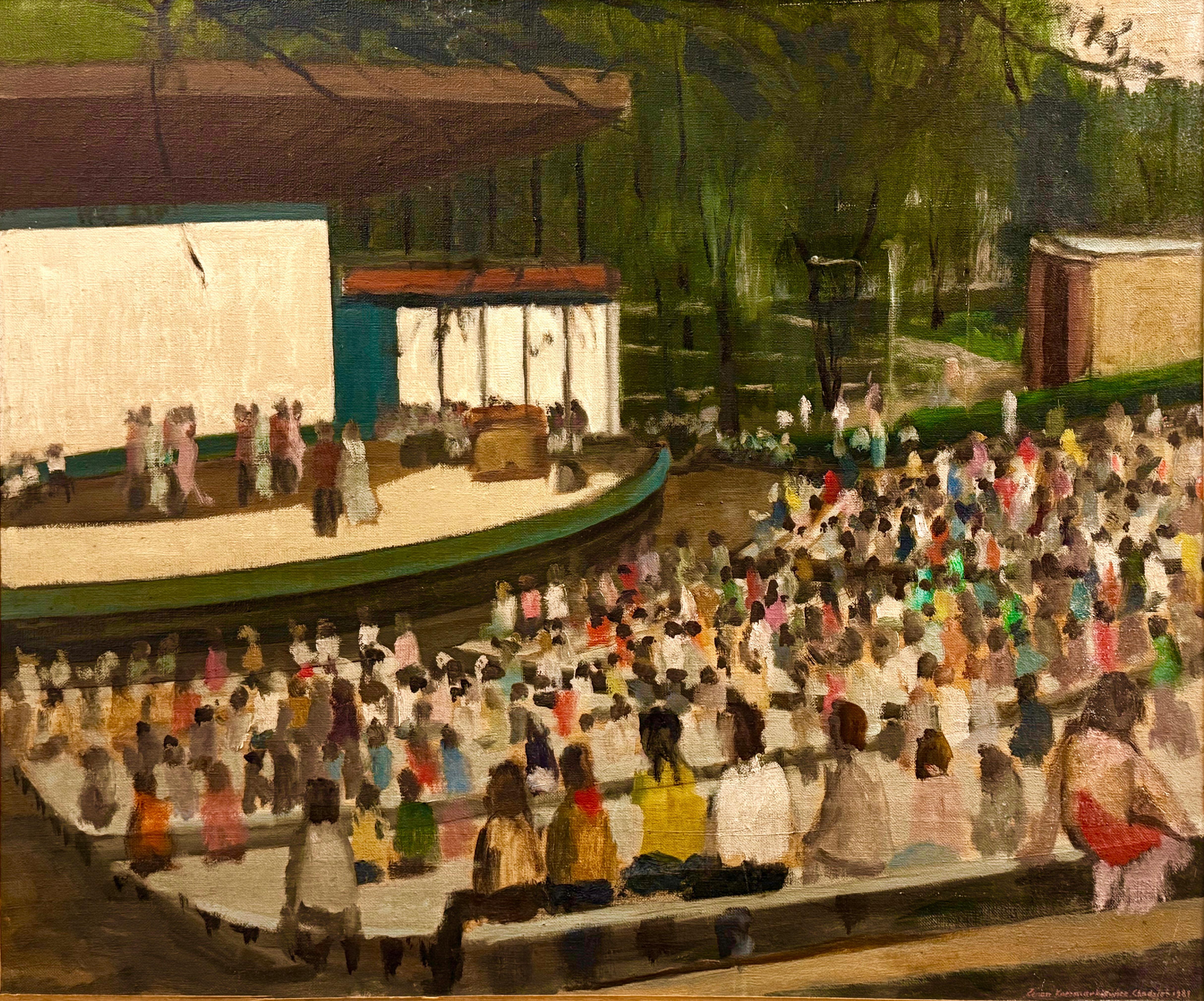 Zenon Kaczmarkiewicz (1926-1993), ''Amfiteatr w Chodzieży''