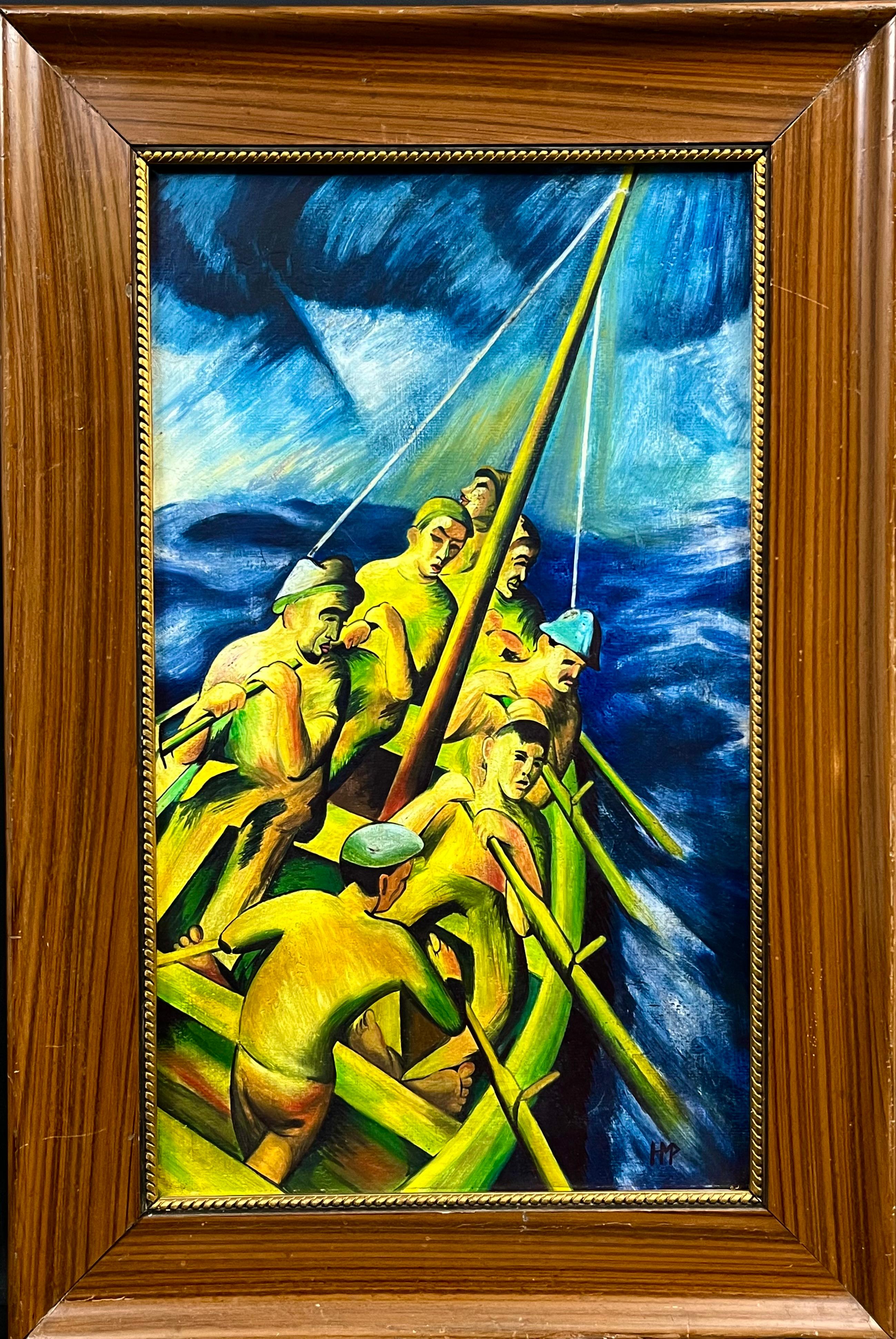 Nieustalony malarz, ''Wioślarze''