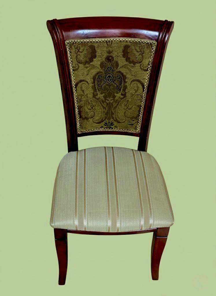 Salonowe krzesło w stylu biedermeier