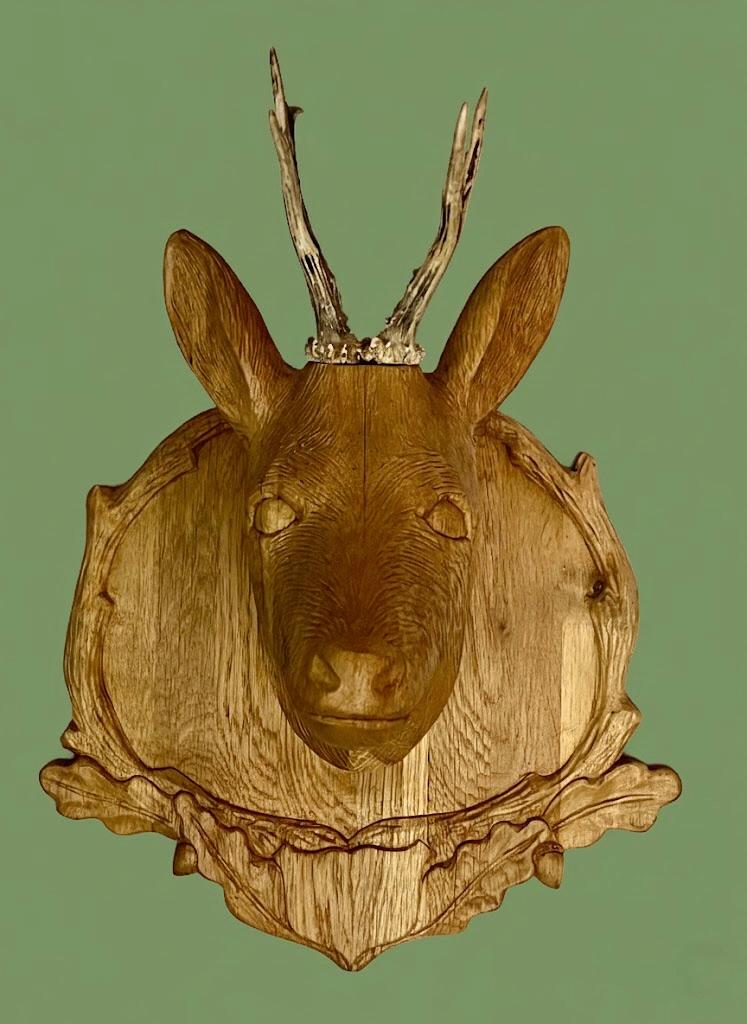 Dekoracyjny zestaw poroży jelonków-3 sztuki