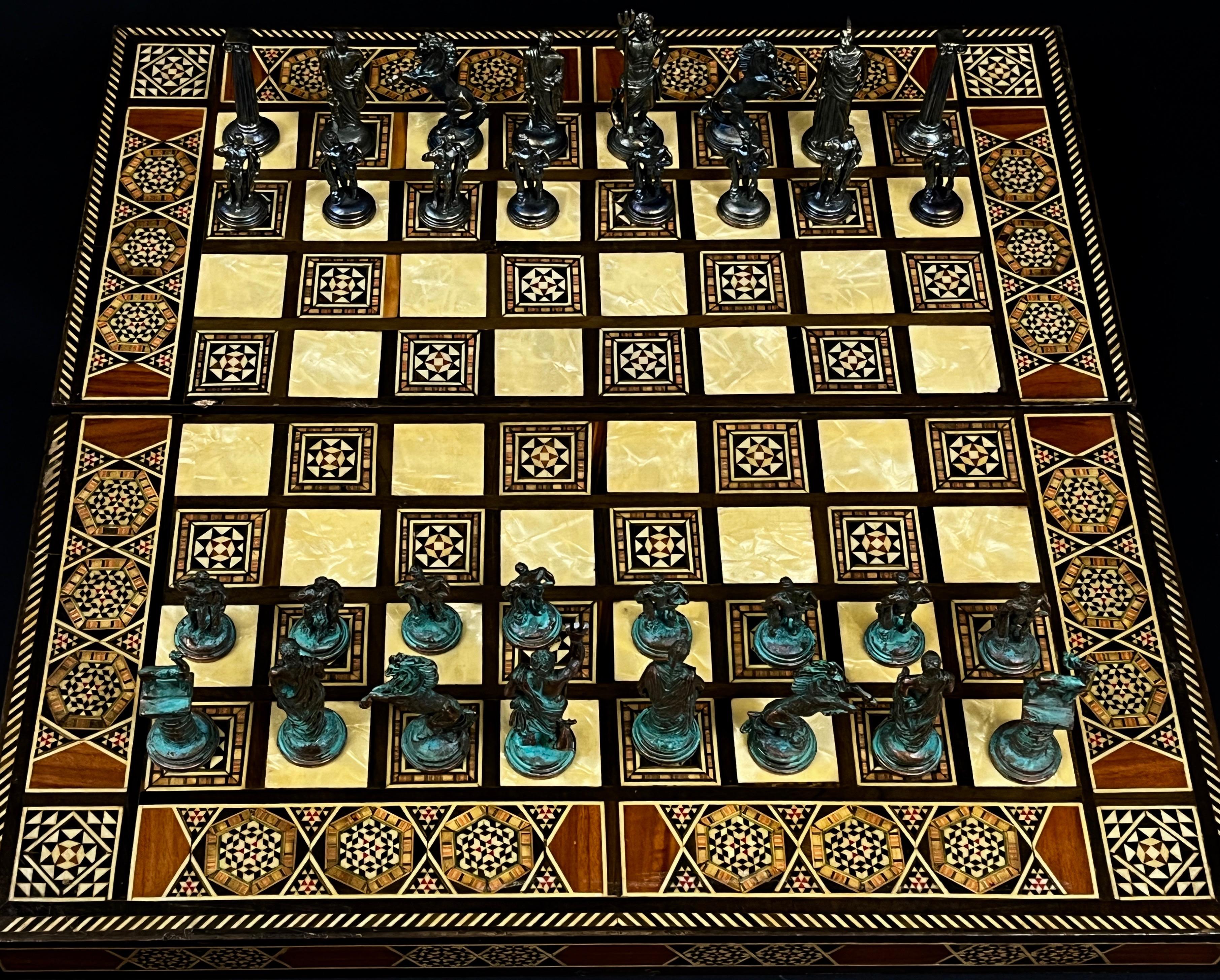 Kaseta do gry w szachy i Backgammon