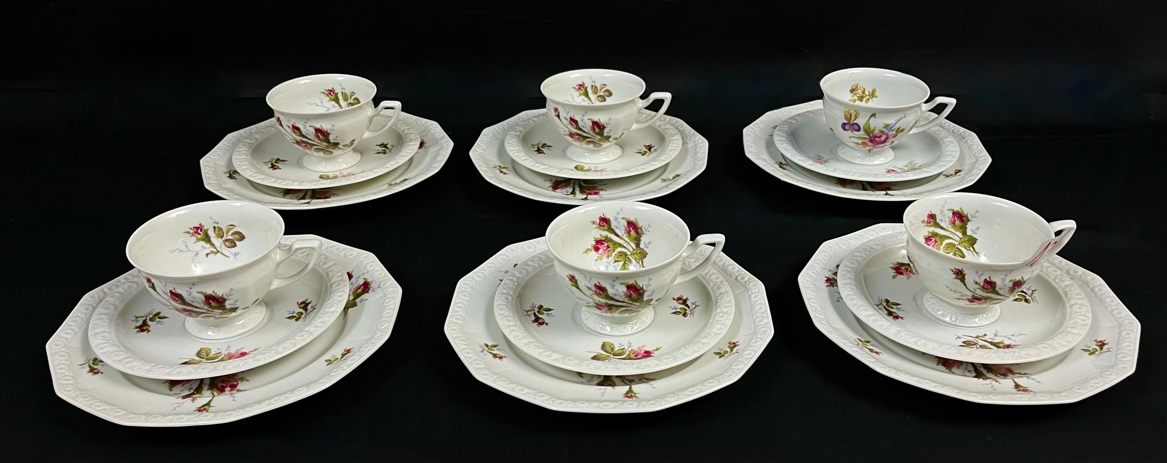 Porcelanowy zestaw do kawy -16 sztuk, Rosenthal