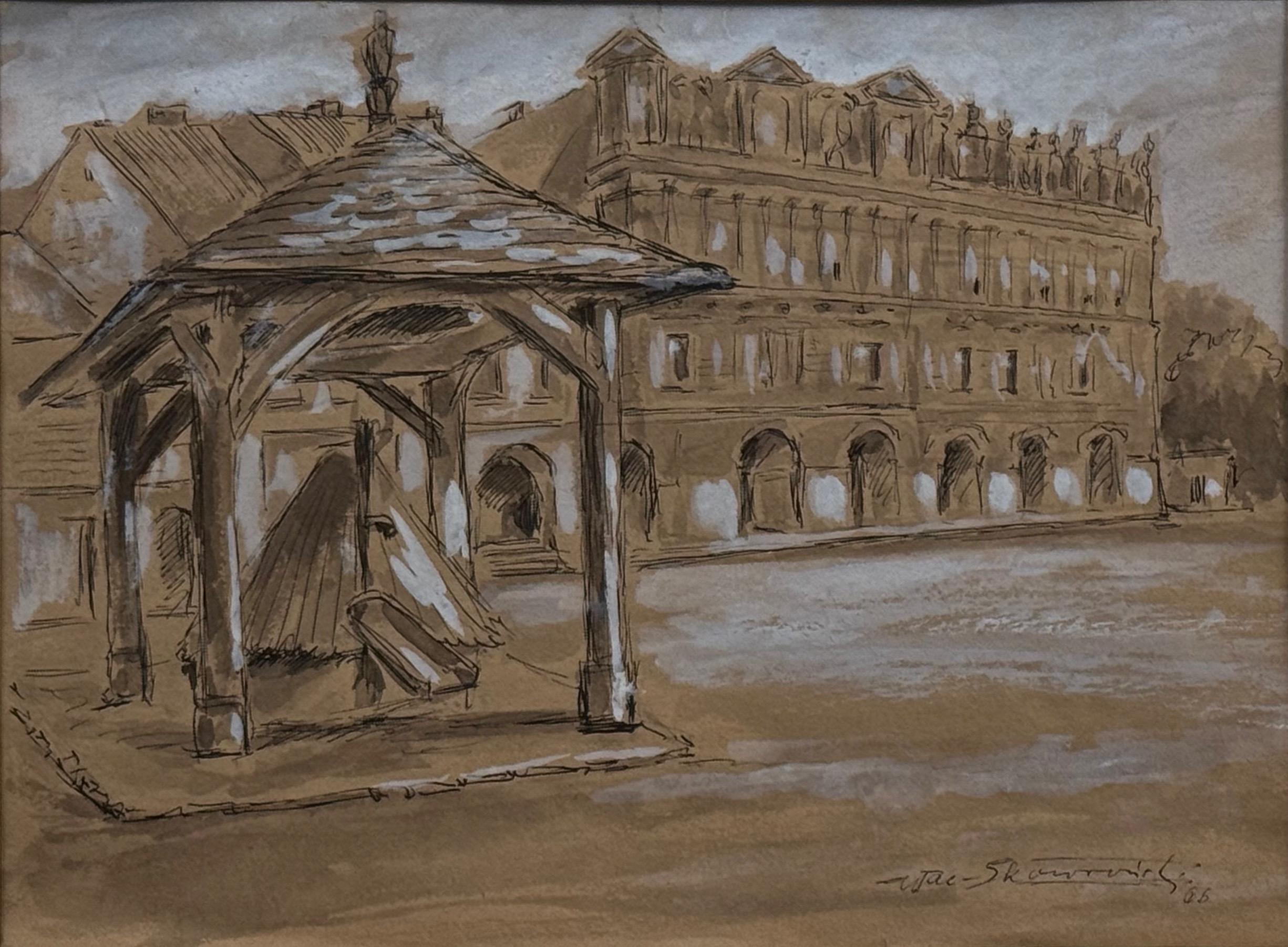 Wacław Skowroński ,''Kamienica Przybyłów w Kazimierzu Dolnym''