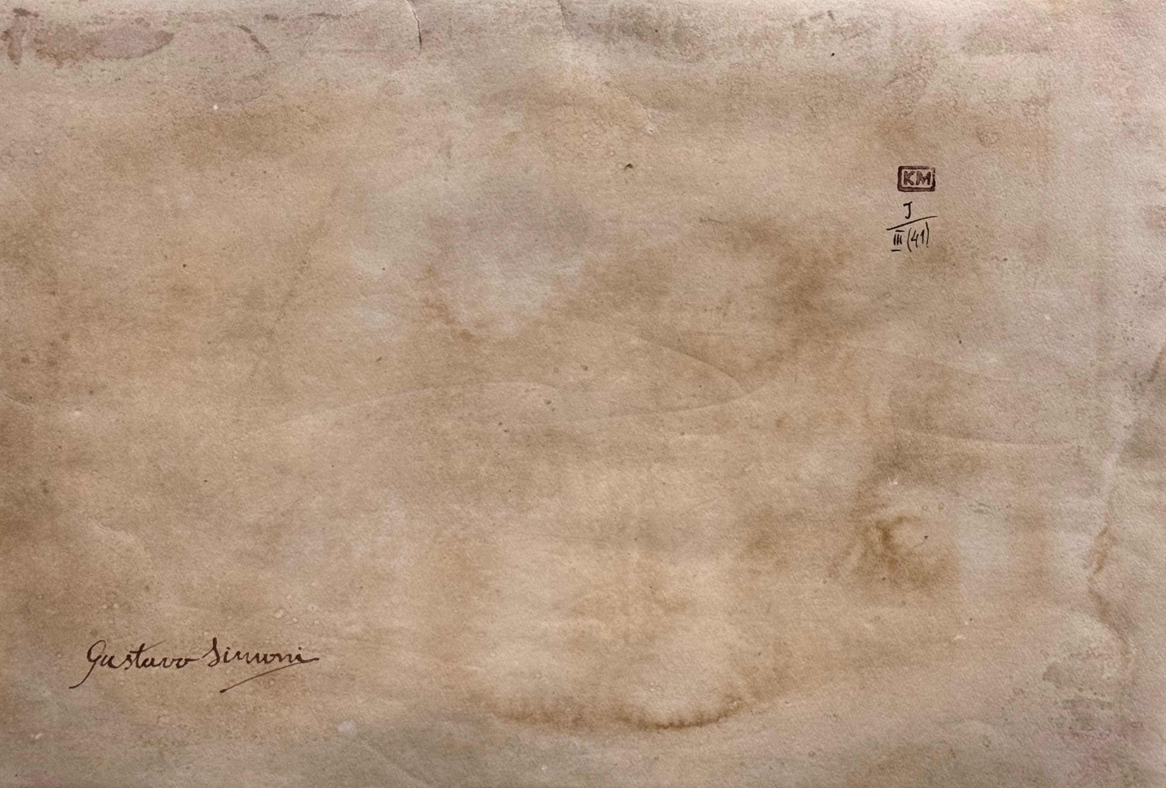 Nieustalony malarz, ''Grający w karty''