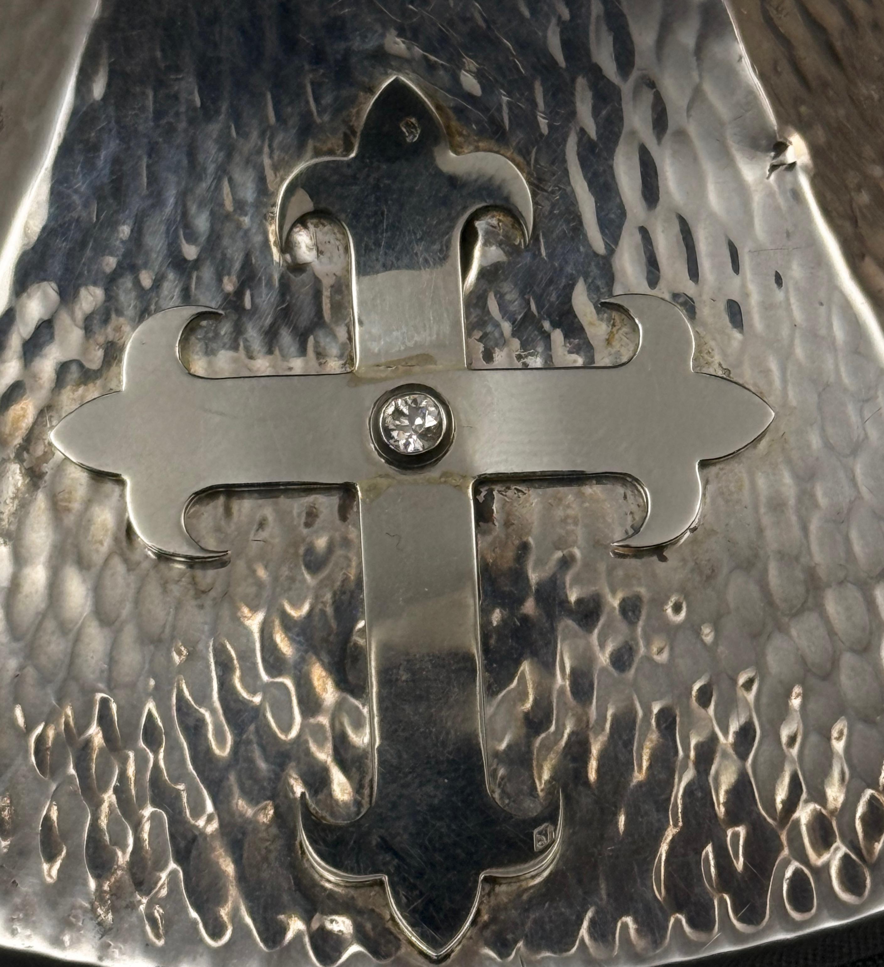 Srebrny kielich , masa 558 g