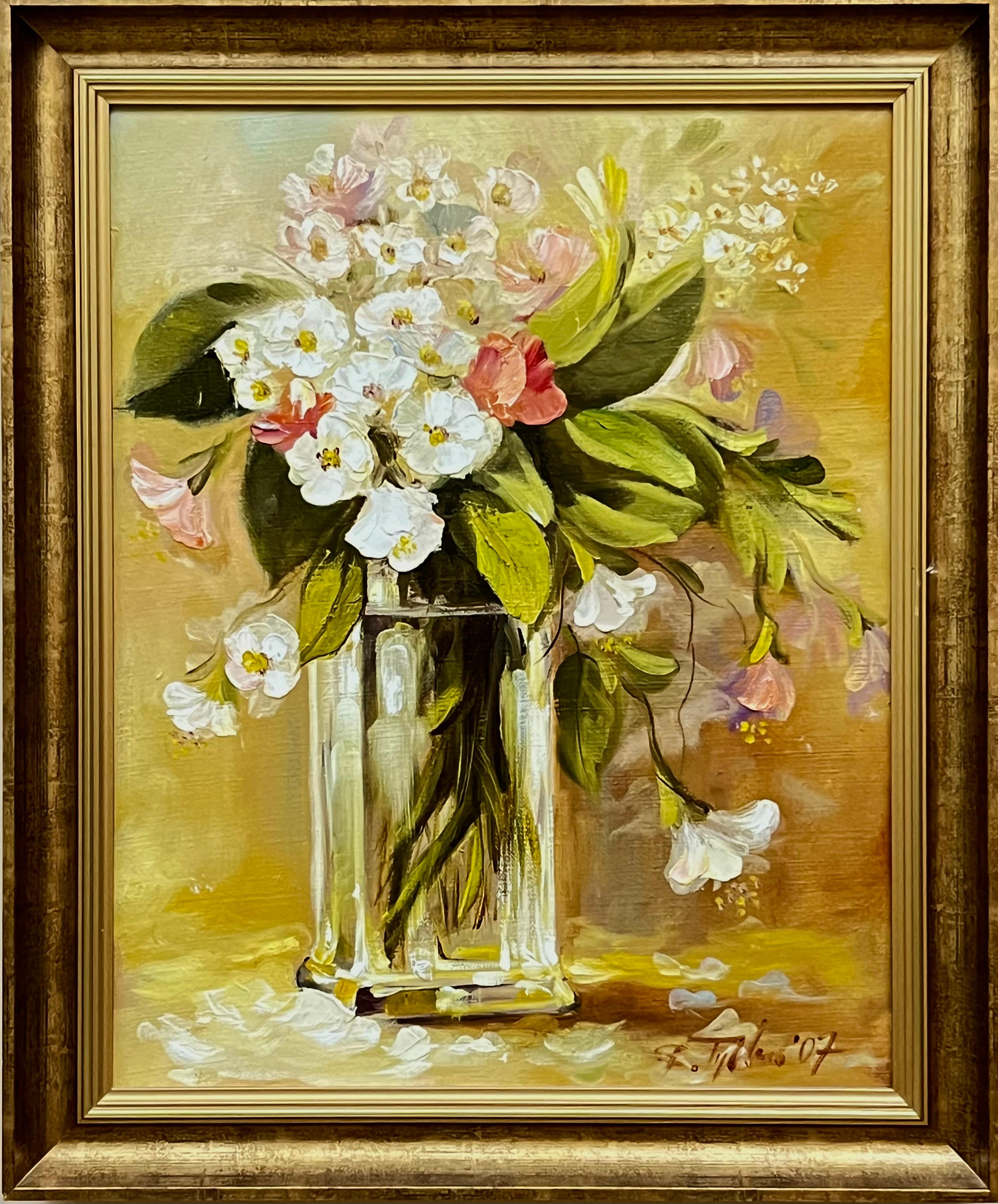 Ryszard Tyszkiewicz (ur.1959),''Kwiaty w wazonie''
