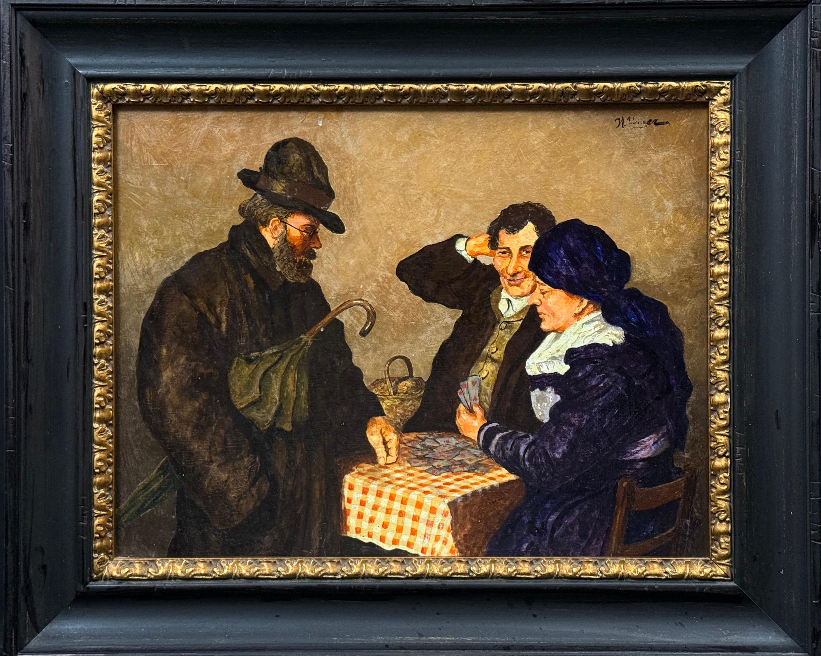 Nieustalony malarz, ''Wróżenie z kart''