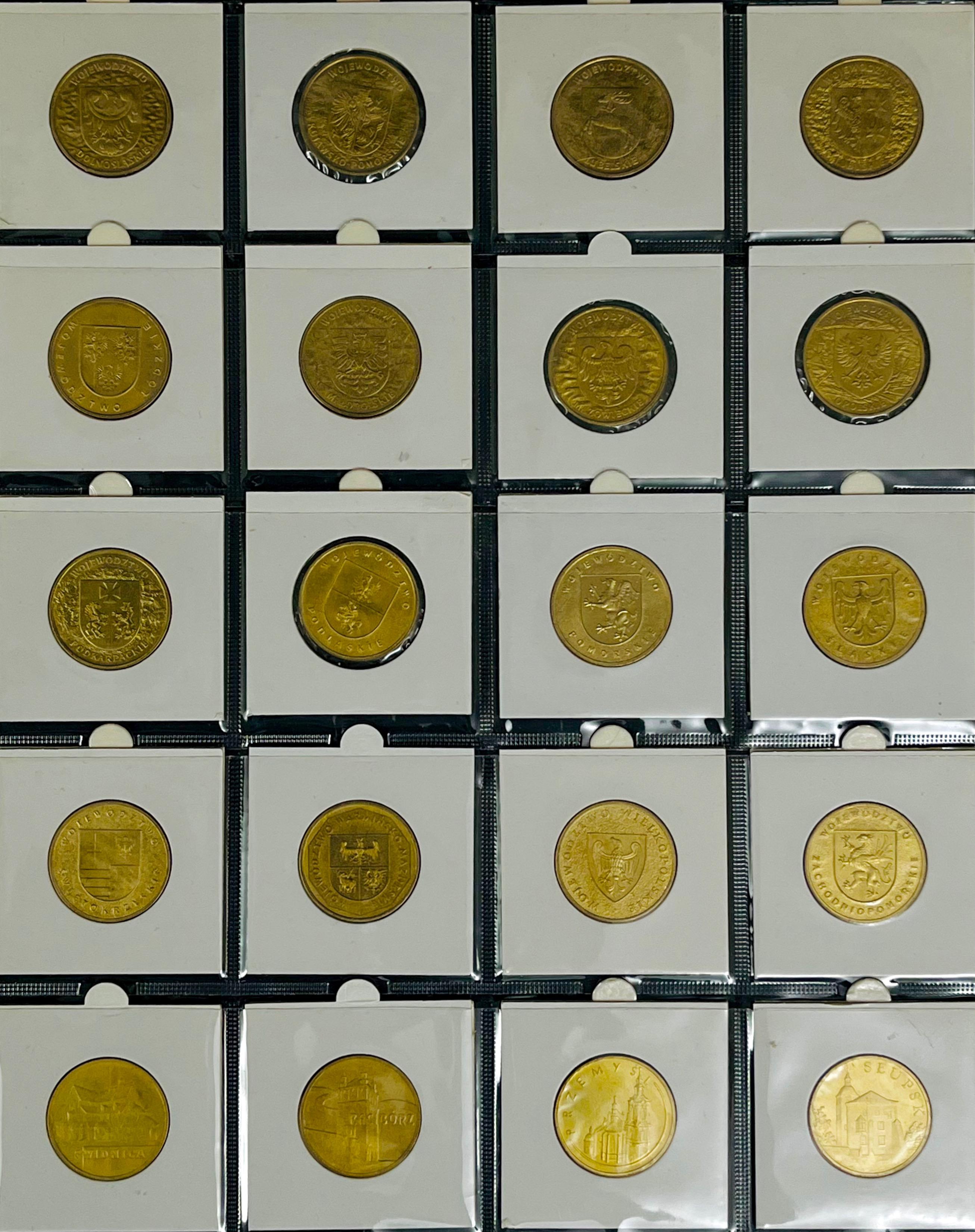 Zbiór monet 2 zł - 160 sztuk