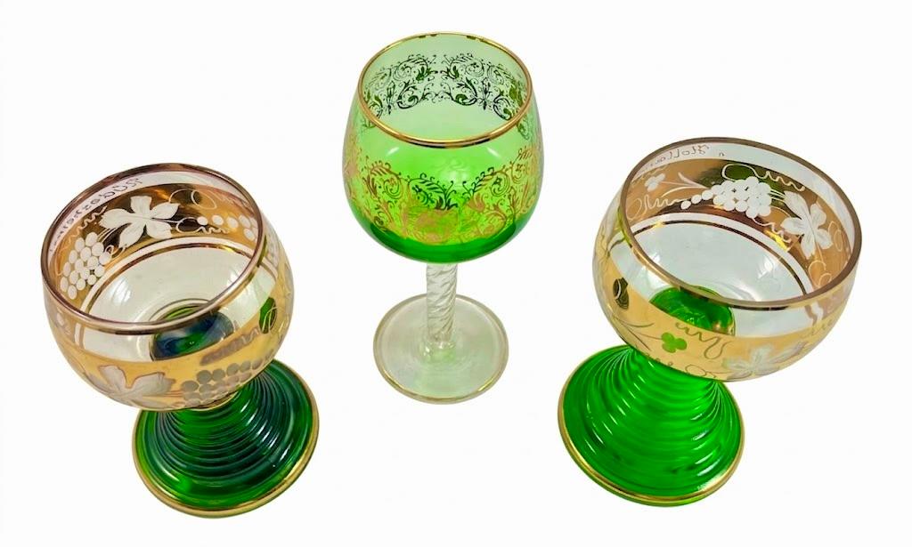 Zestaw kieliszkóe -3 sztuki