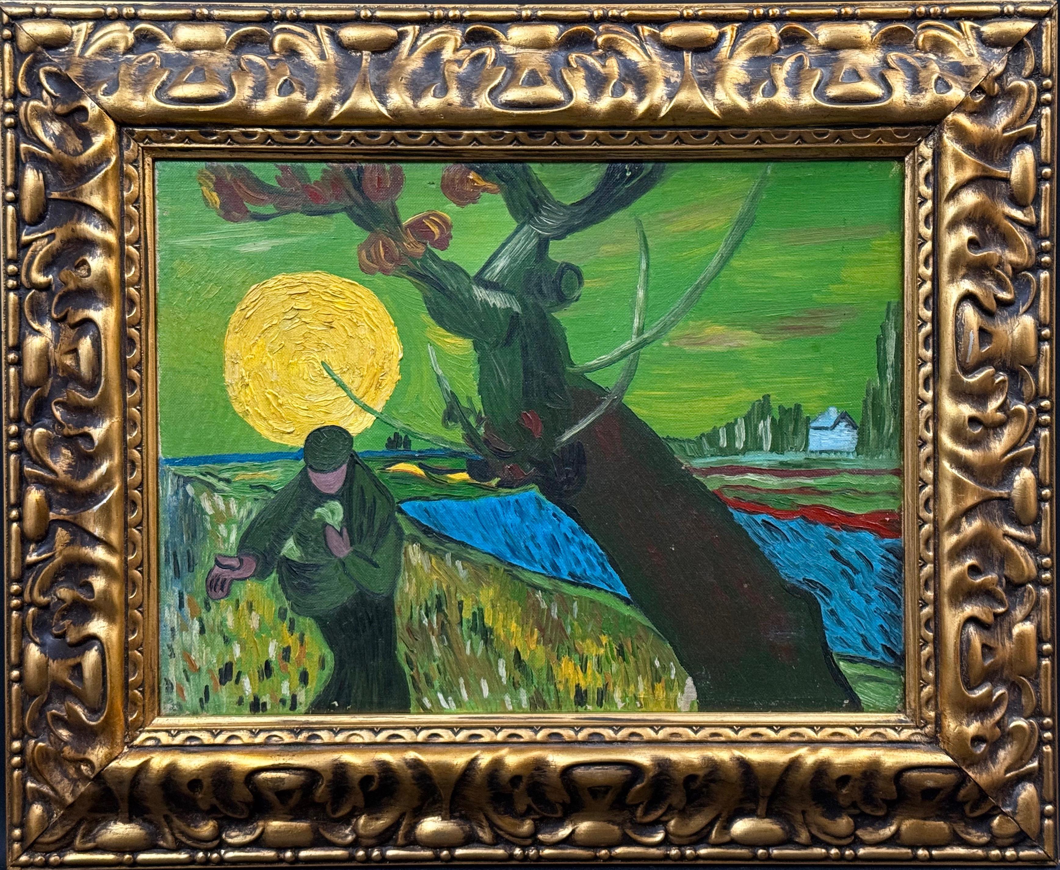 Dekoracyjna rama zdobiona obrazem