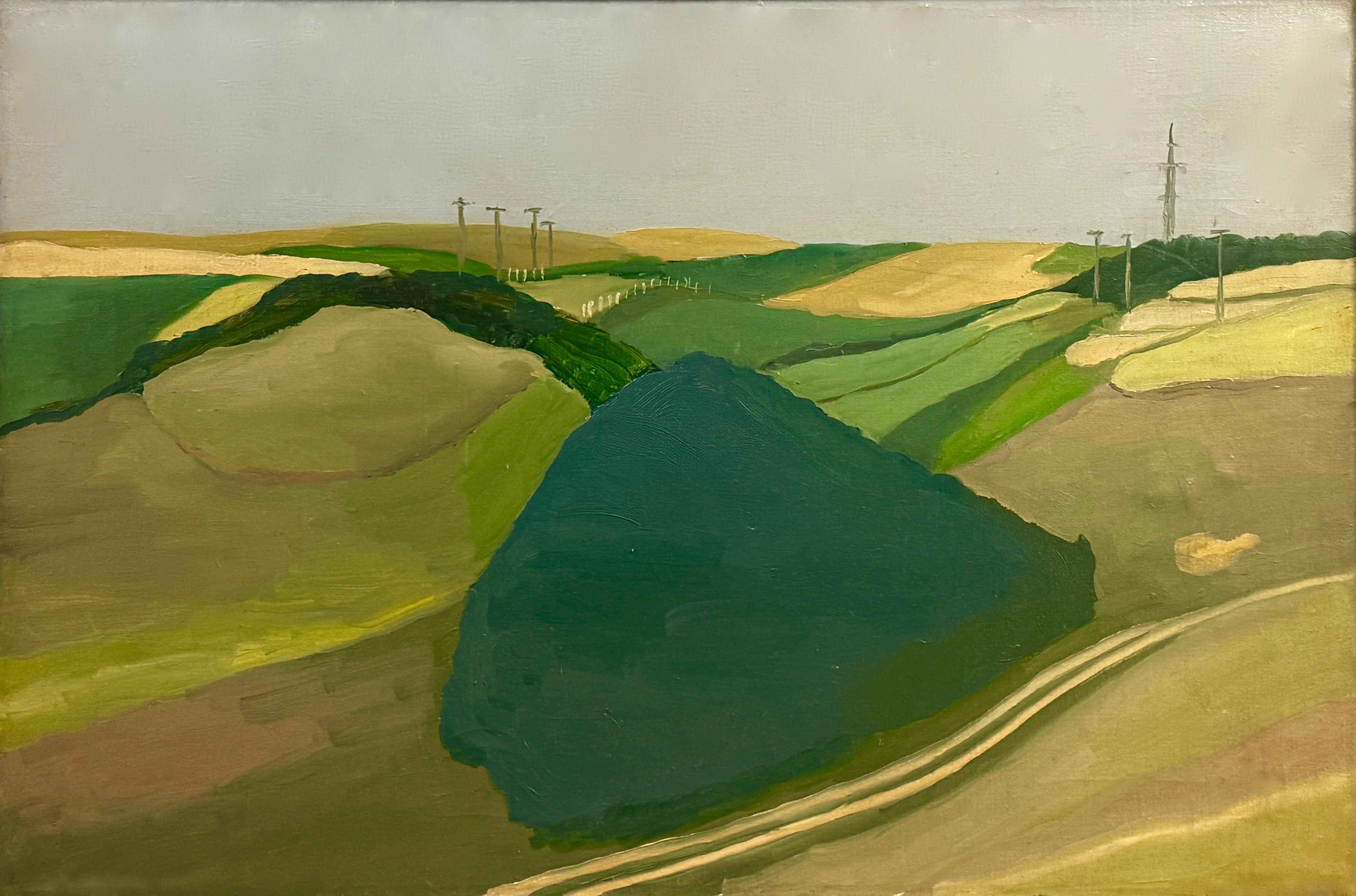 Zenon Kaczmarkiewicz (1926-1993),''Pejzaż wielkopolski''