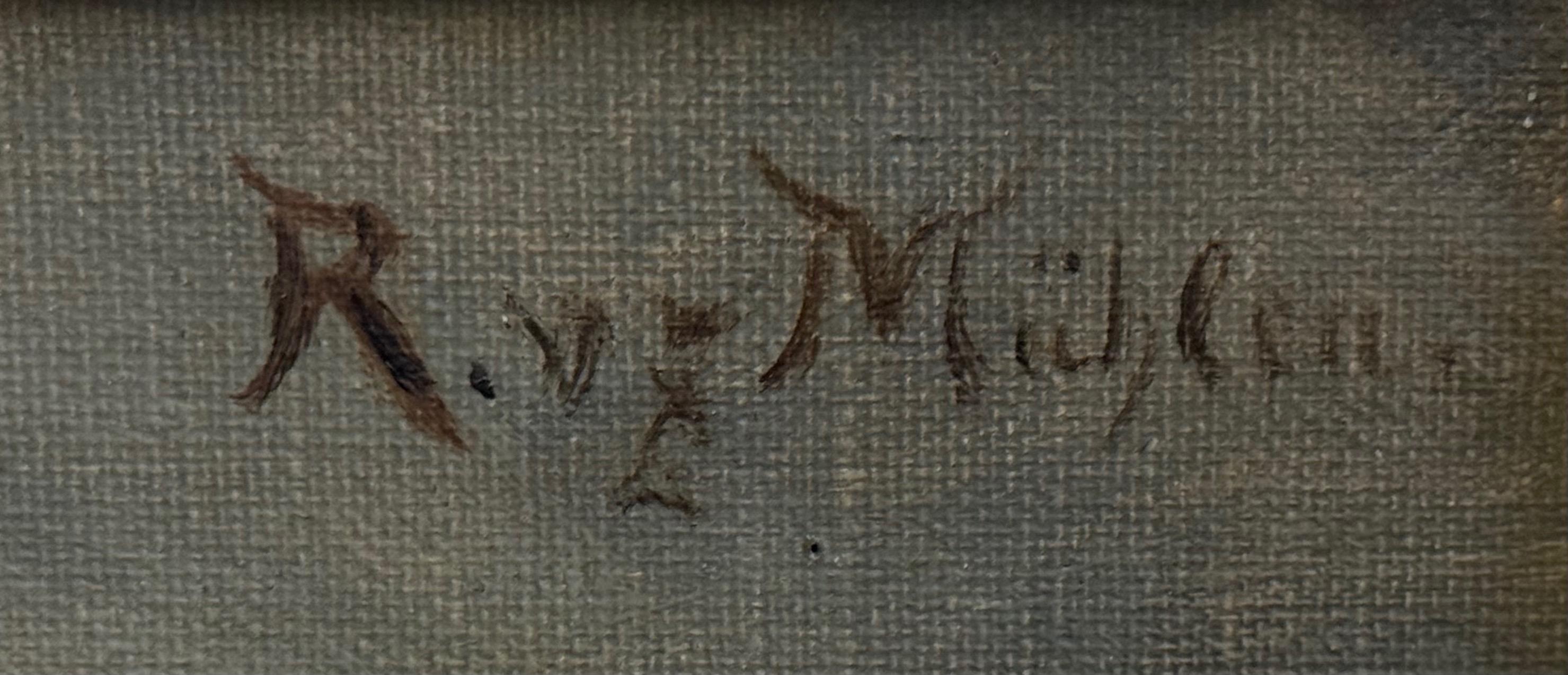 Rudolf Julius von zur Mühlen(1845-1913),''Portret baronowej Henriette Elisabeth Juliane von Stackelberg''