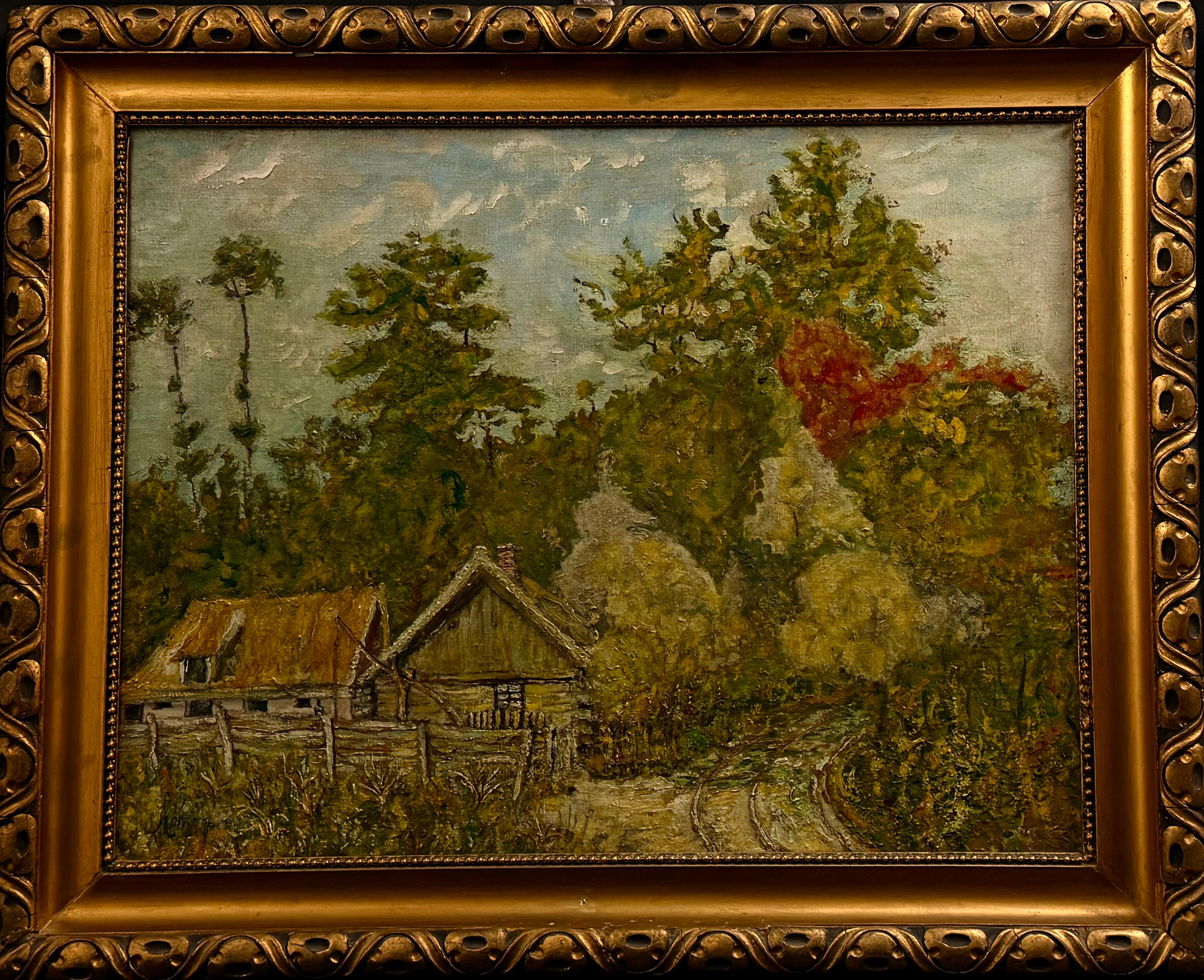 Nieustalony malarz, ''Leśna zagroda''