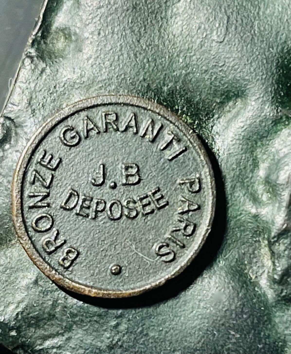 Dekoracyjna figura sokolnika na koniu 