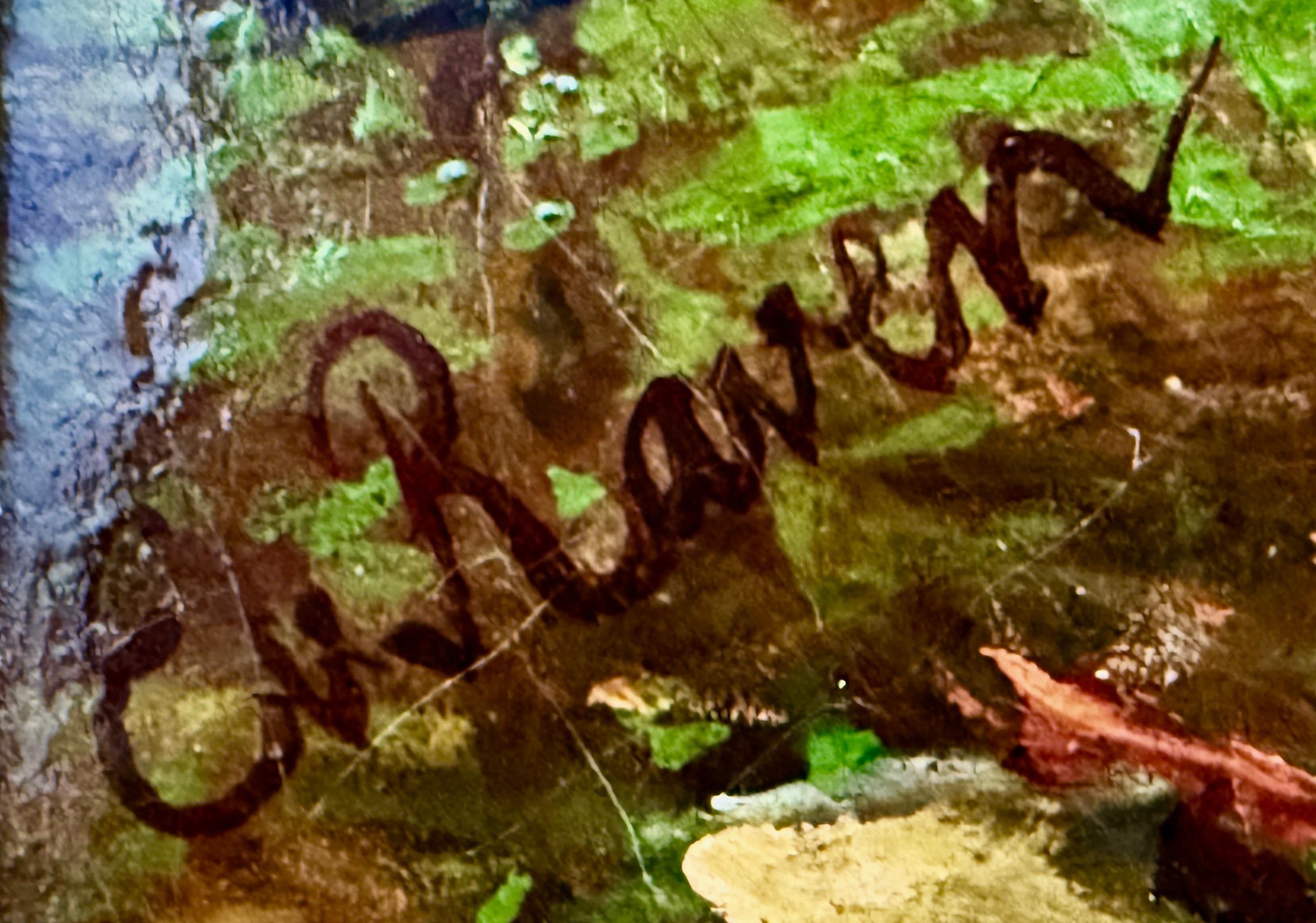 Ernst von Raven (1816-1890),''Widok alpejski''