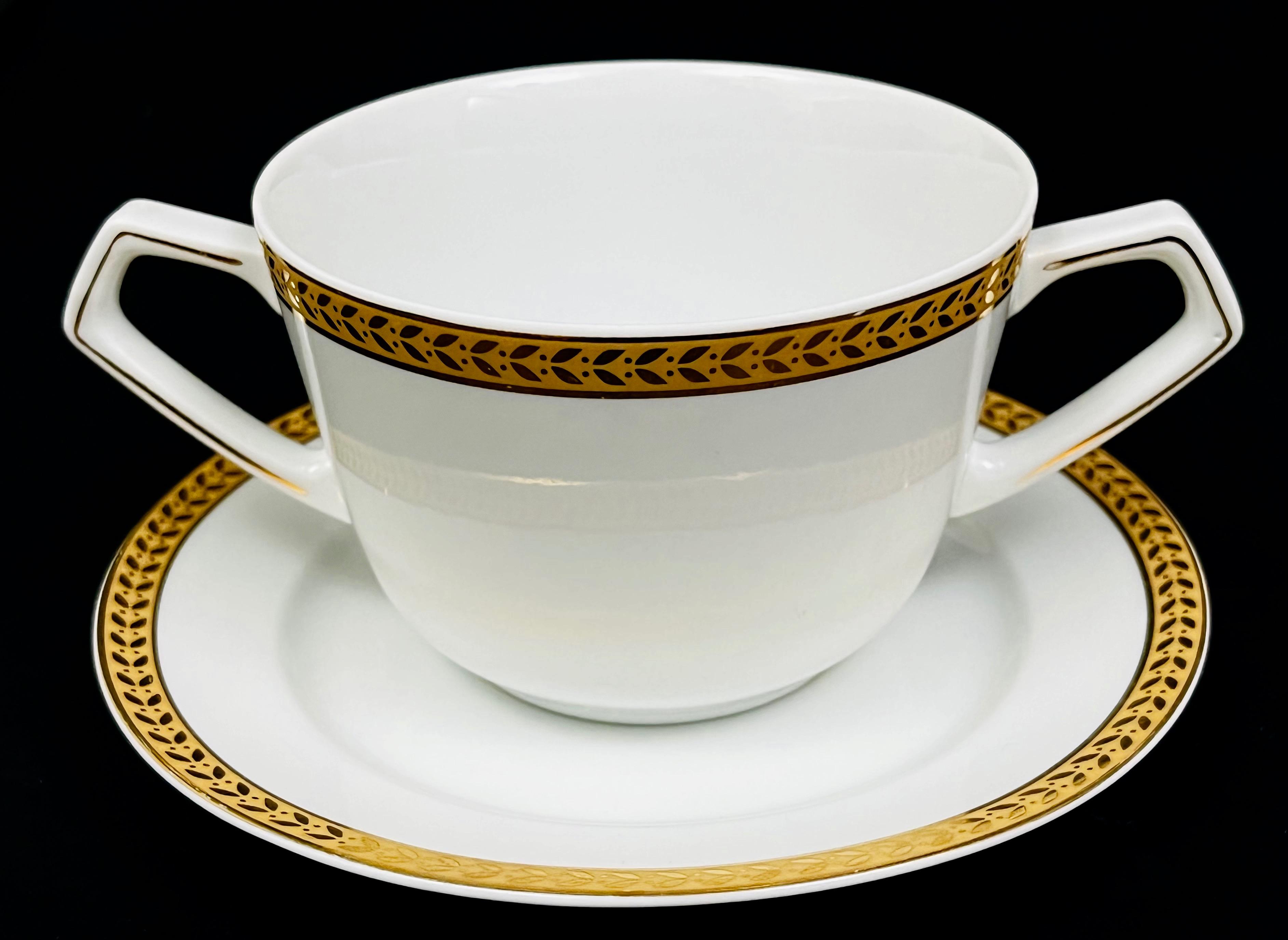 Serwis obiadowy dla 6 osób -40 sztuk,Ćmielów