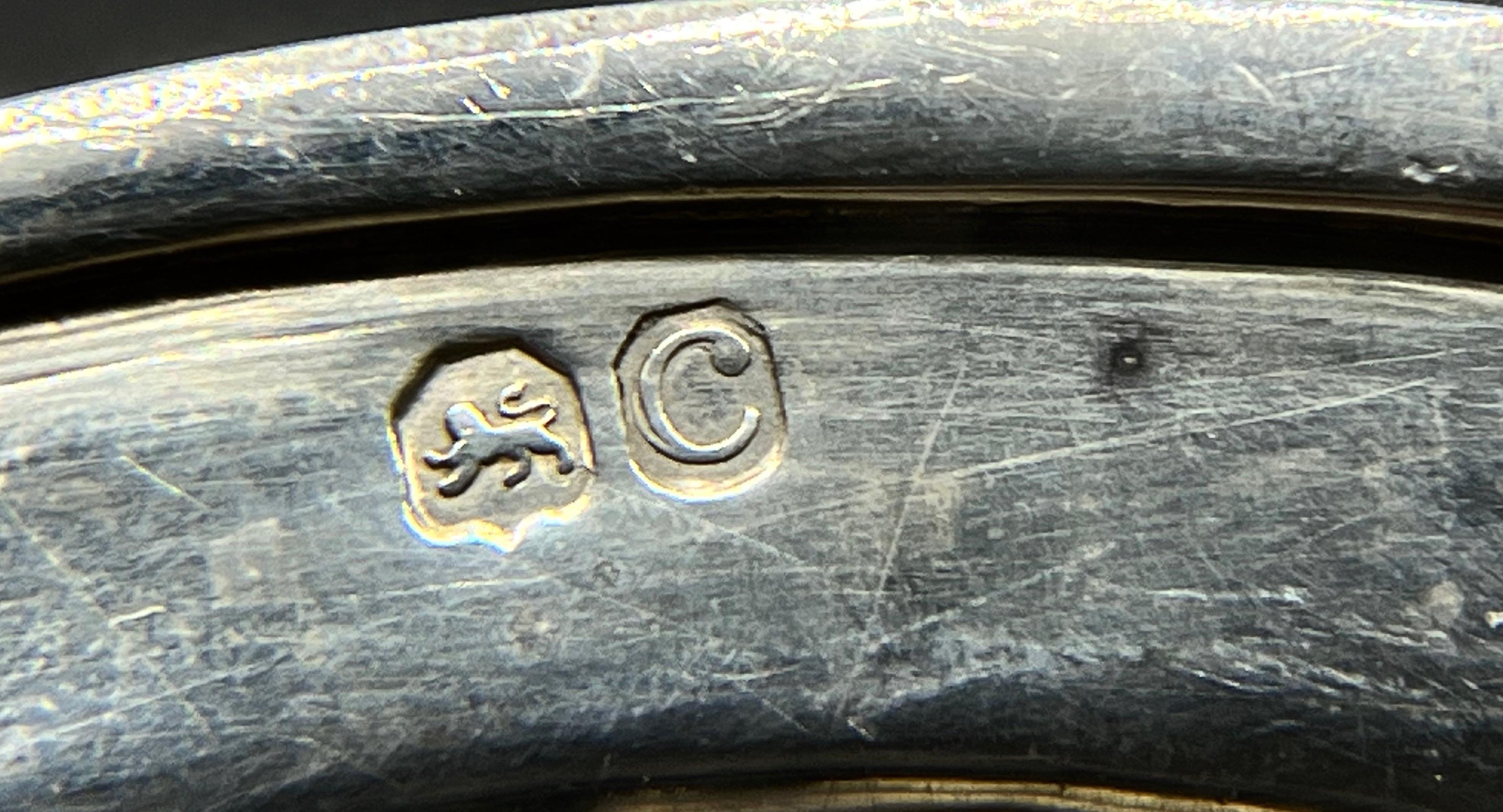 Unikatowy zestaw srebrny stołowy 1177 g, sygn. REBECCA ERNES & EDWARD BERNARD