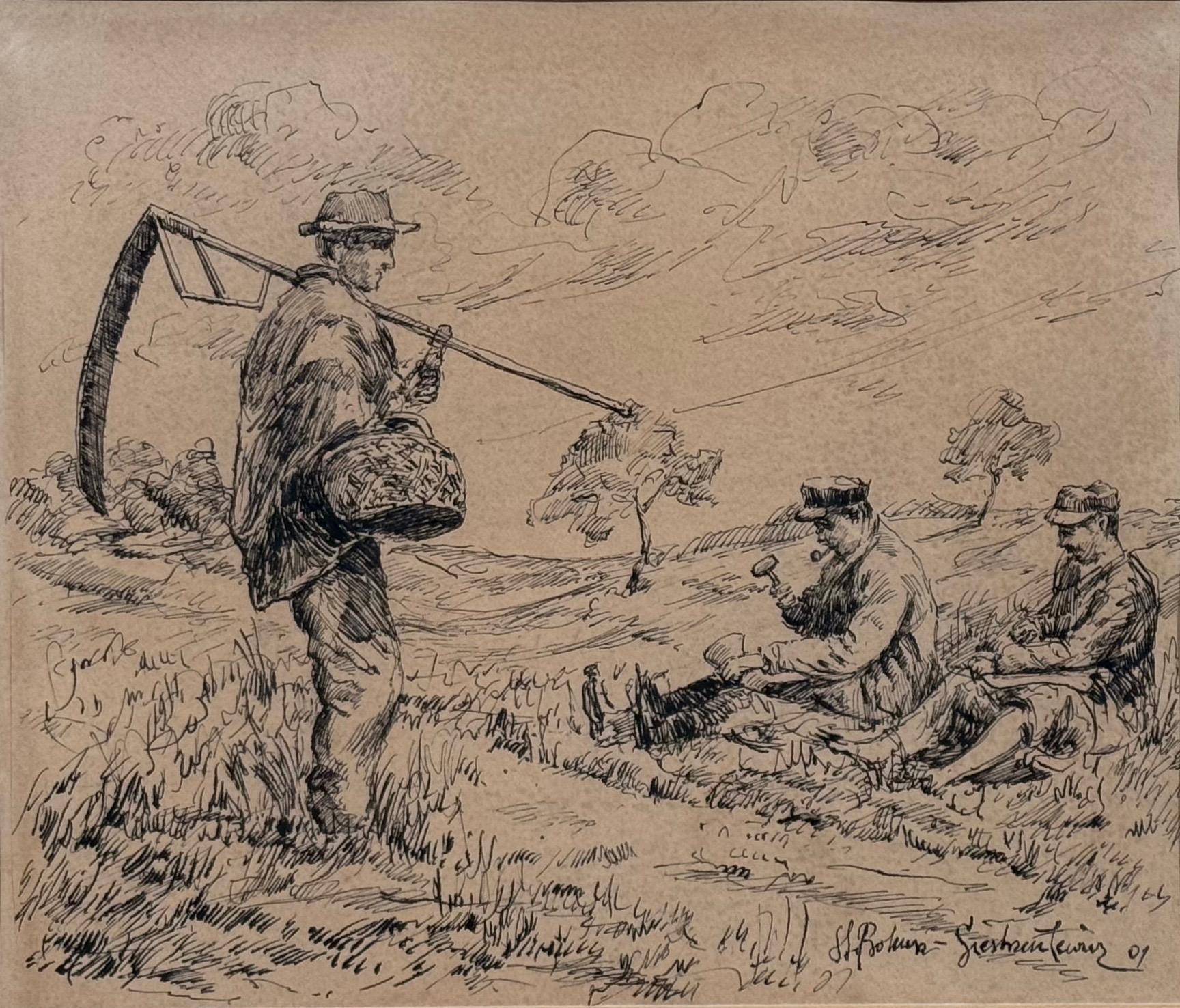 Nieustalony naśladowca ''Żniwiarze''