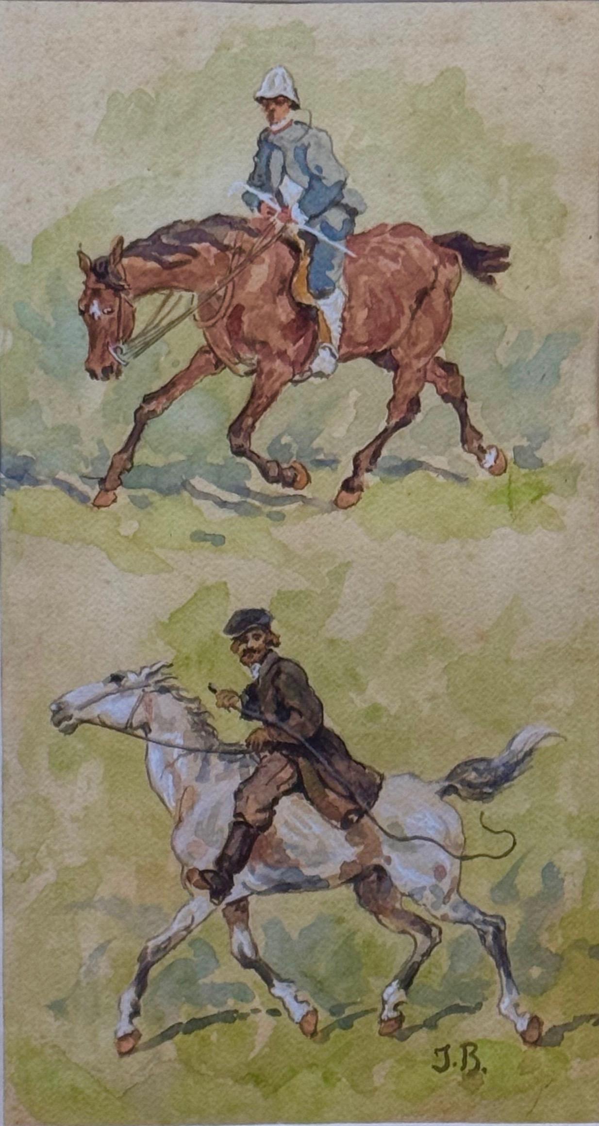 Nieustalony malarz, ''Jeźdźcy na koniach''