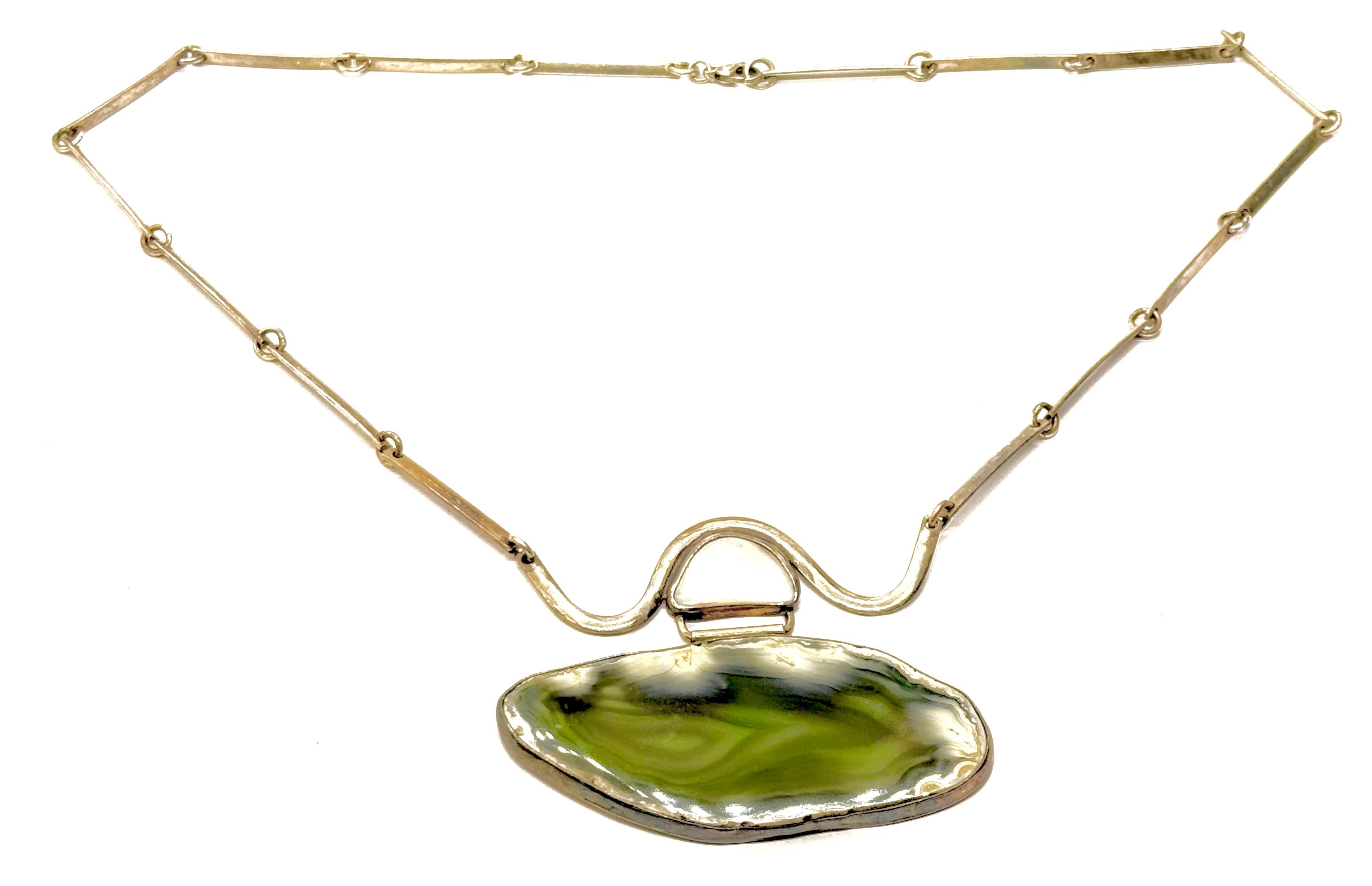 Zestaw 2 srebrnych naszyjników, masa łączna 99 g