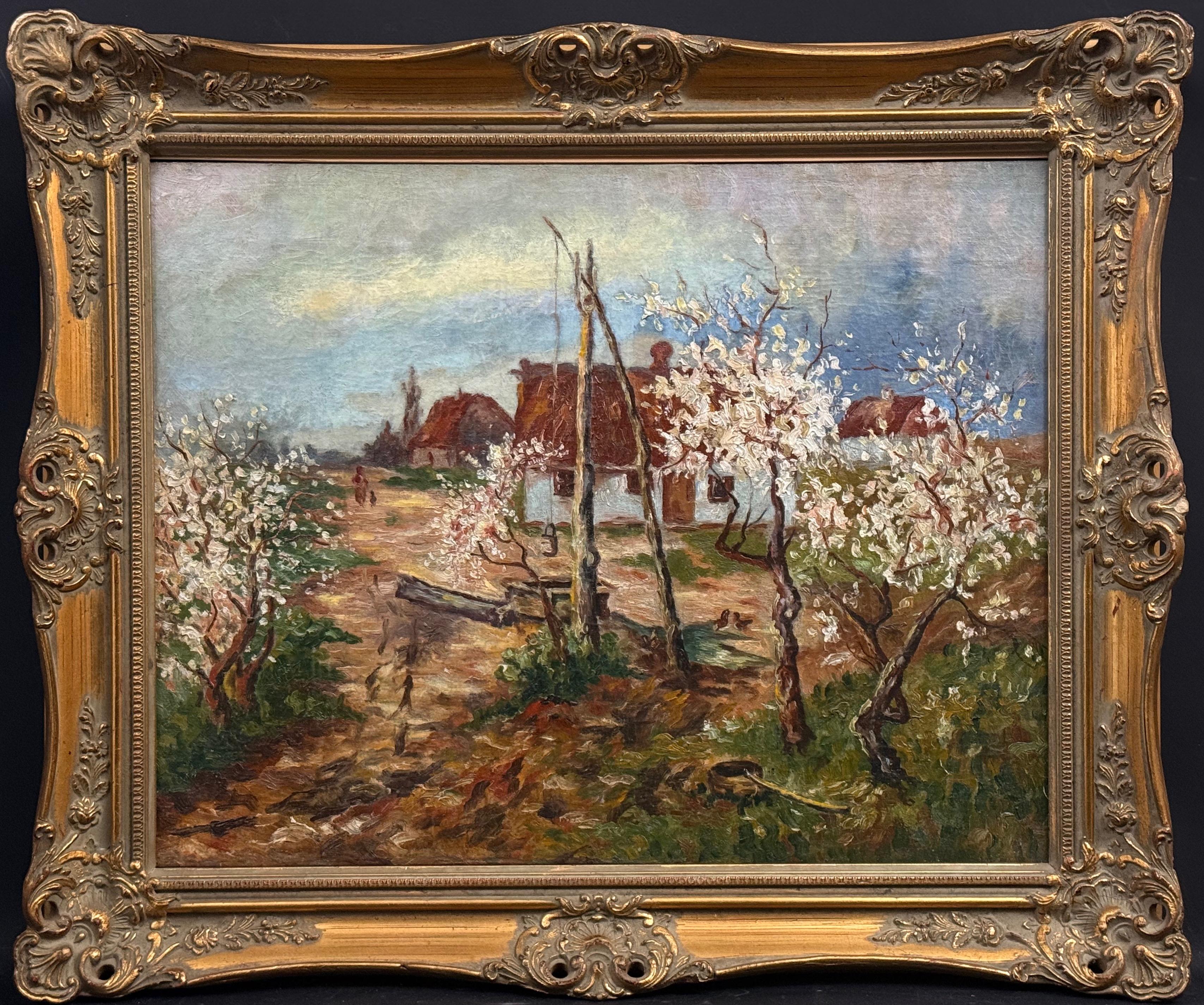 Nieustalony malarz ''Wiejska studnia''