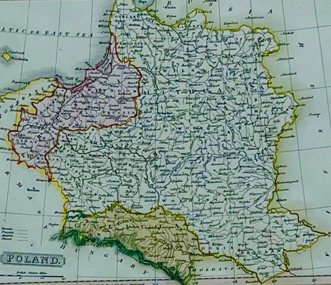 Mapa Polski