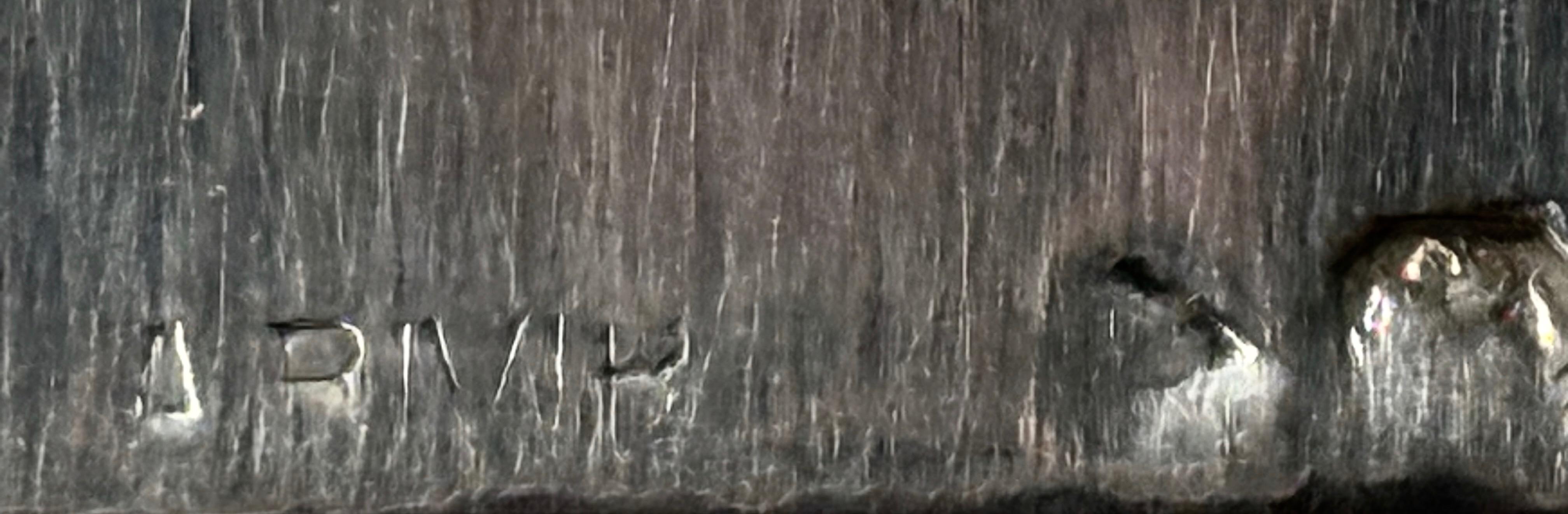 Srebrny kielich stojący na sześciokątnej podstawie, masa 619 g