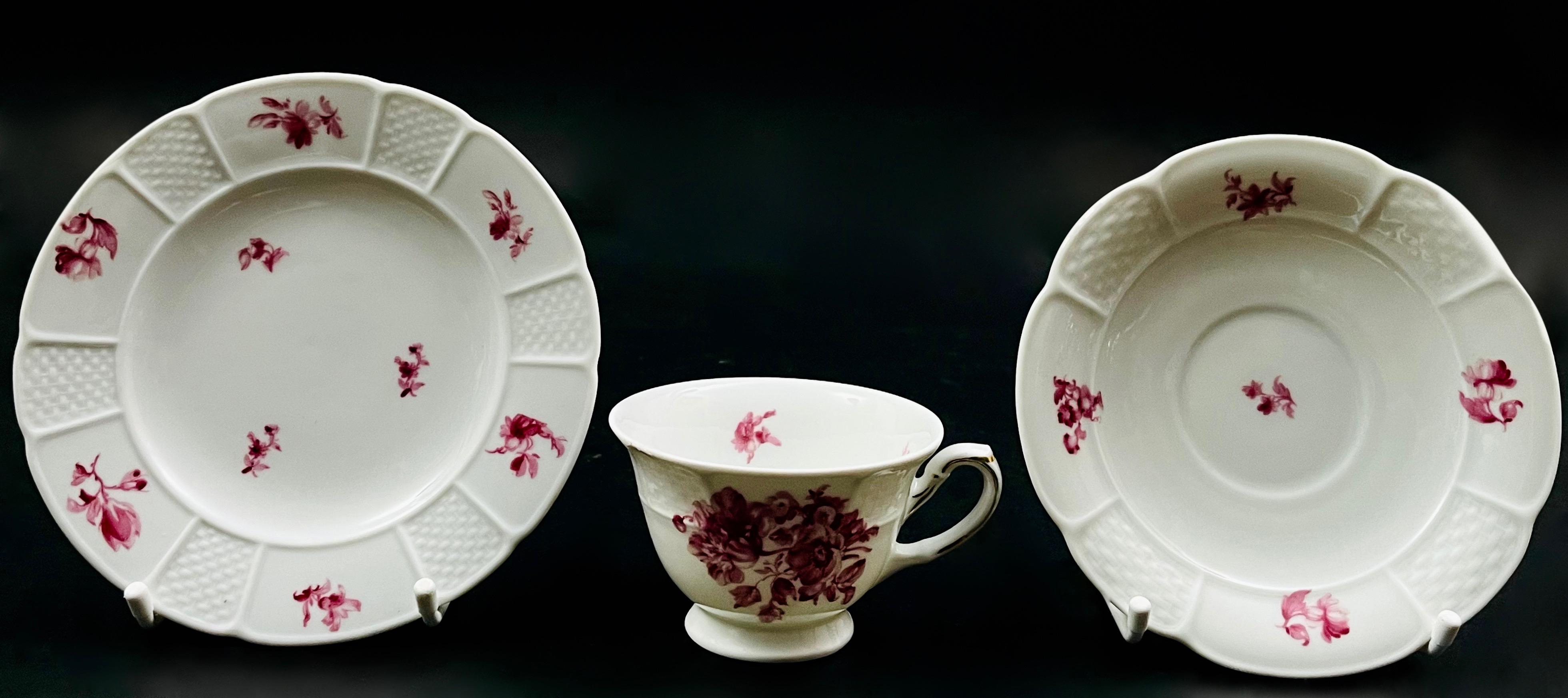 Zestaw porcelanowy dla 4 osób-12 sztuk , Rosenthal