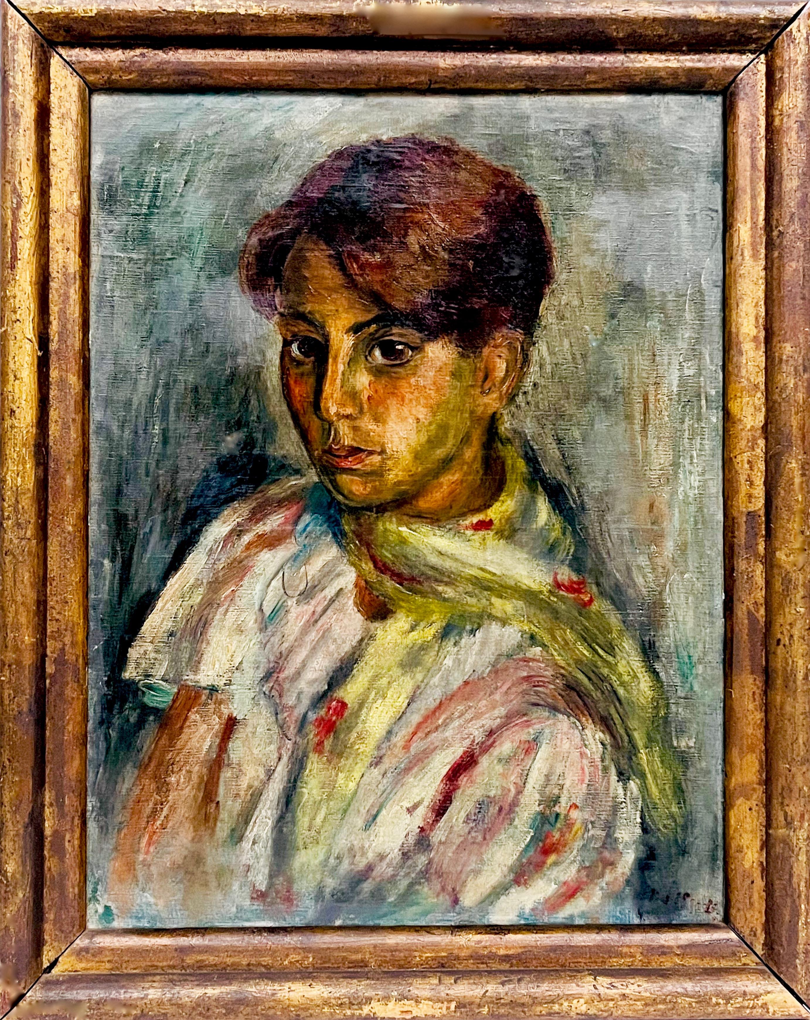 Leon Dołżycki (1888-1965), ''Portret córki Marii''