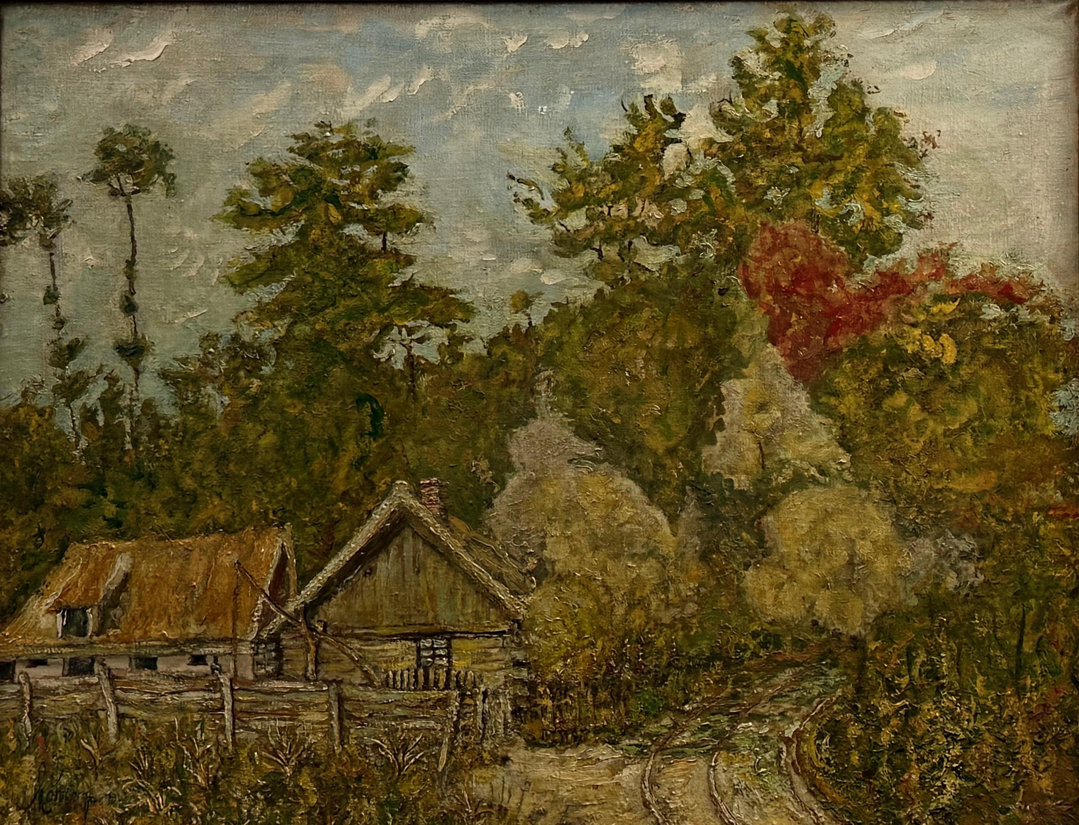 Nieustalony malarz, ''Leśna zagroda''