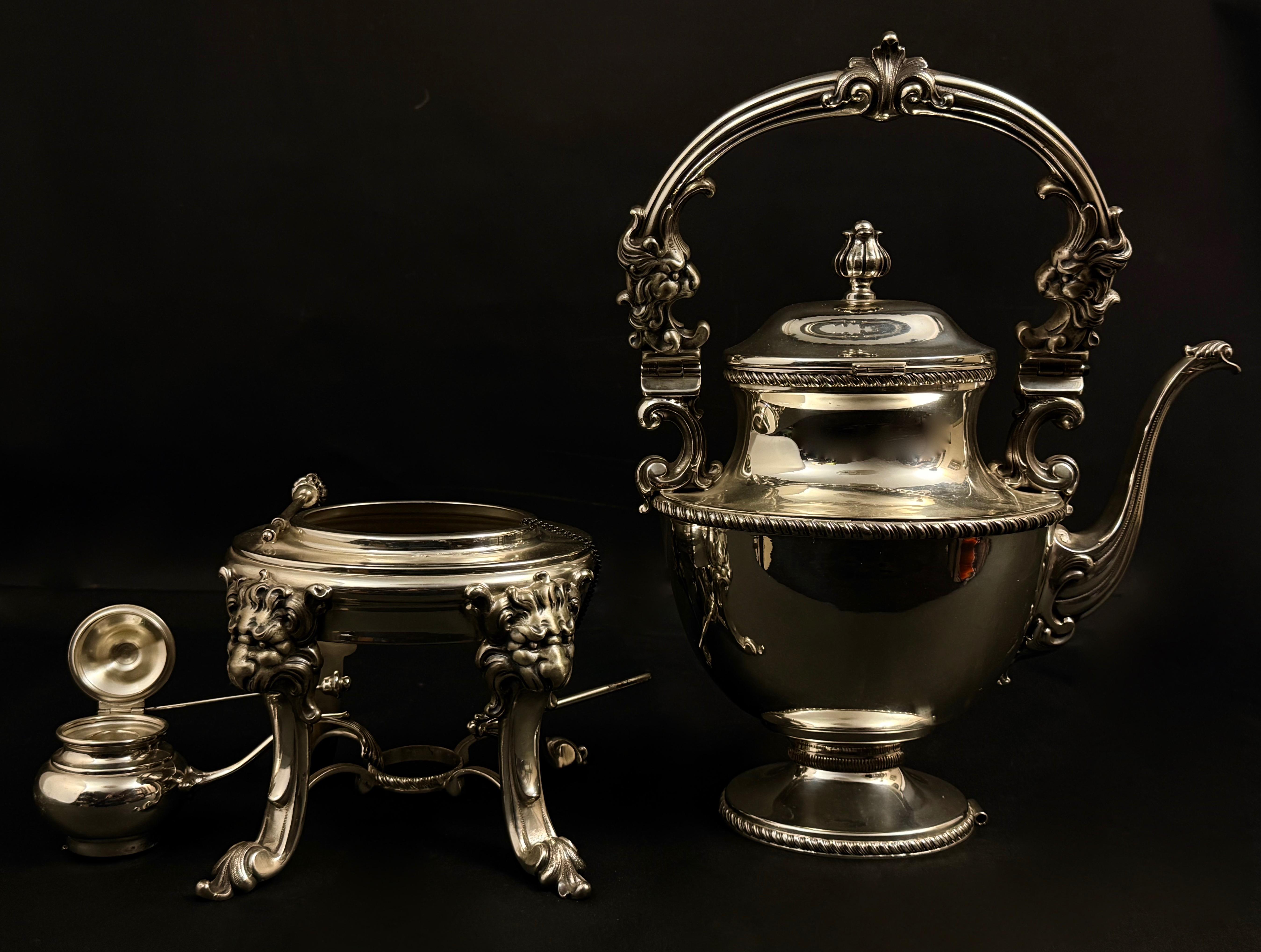 Srebrna buliera, masa łączna 3890 g