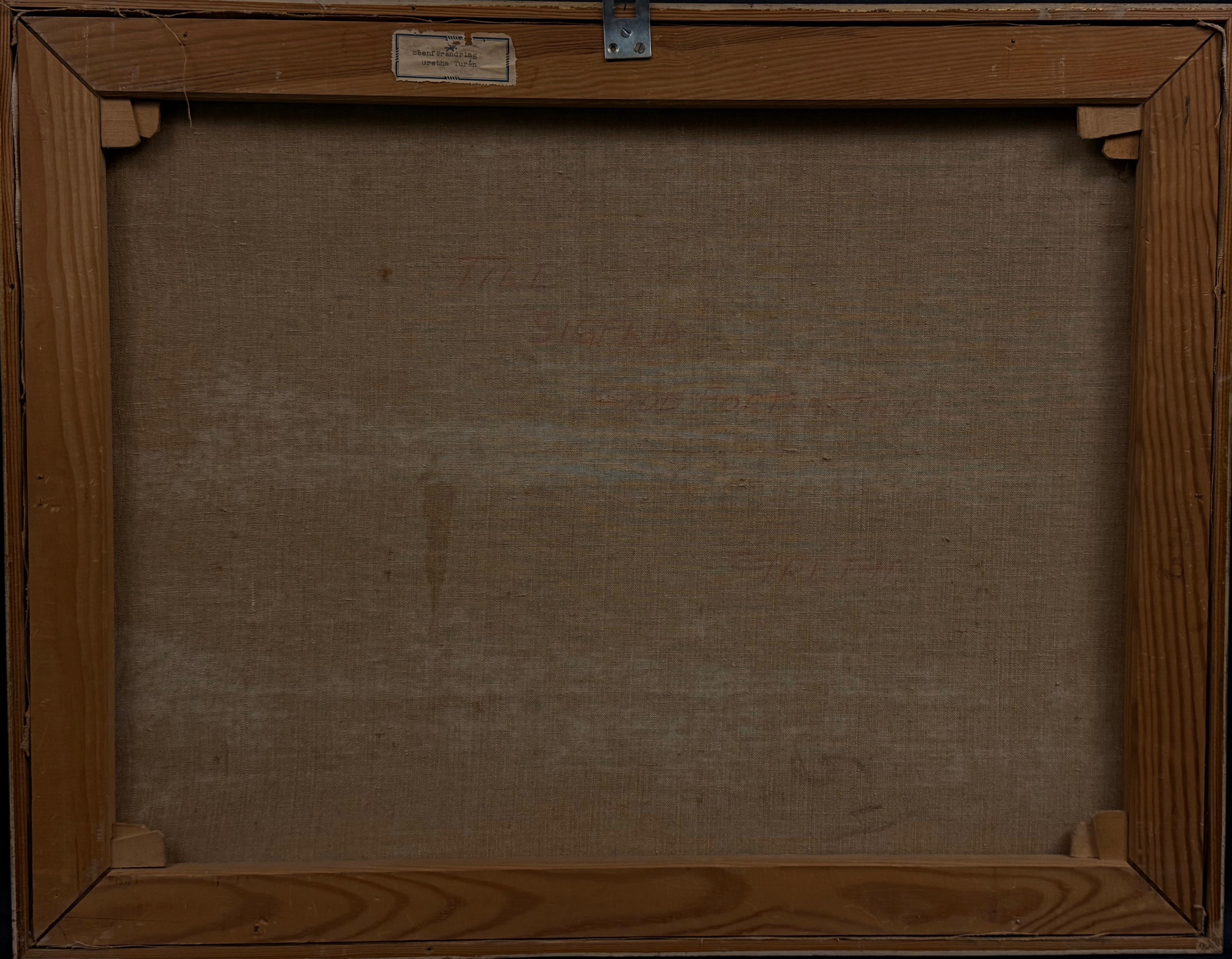 Gretha Turen( 1901-1979),''Zmiana sceny''