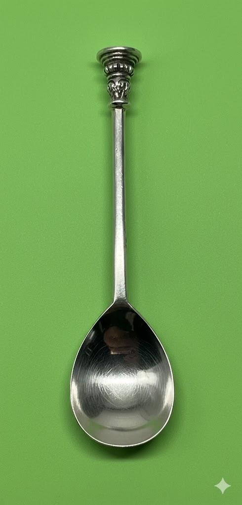 Srebrne łyżki-2 sztuki