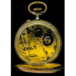 Srebrny zegarek kieszonkowy