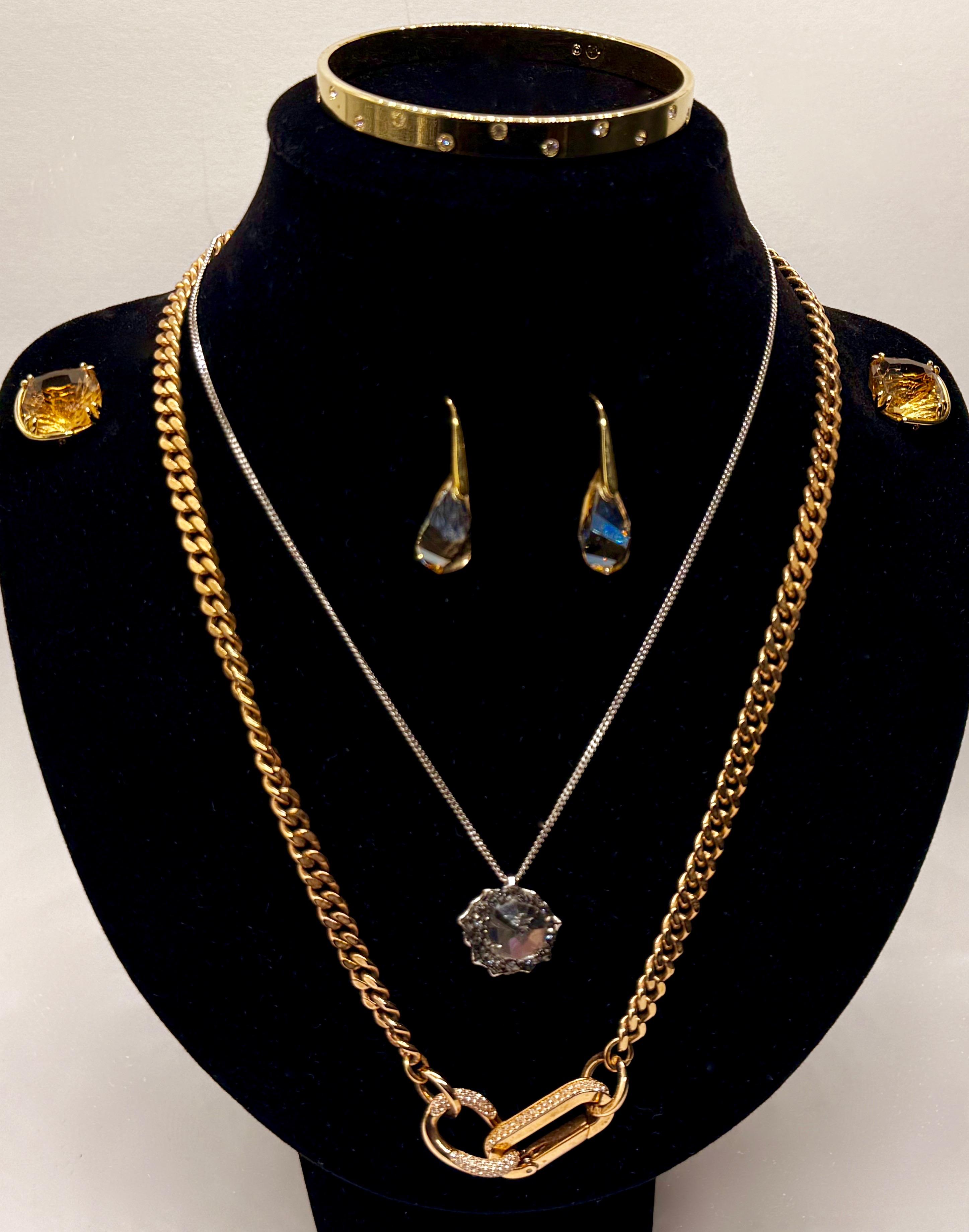 Zestaw biżuterii Swarovski- 5 sztuk