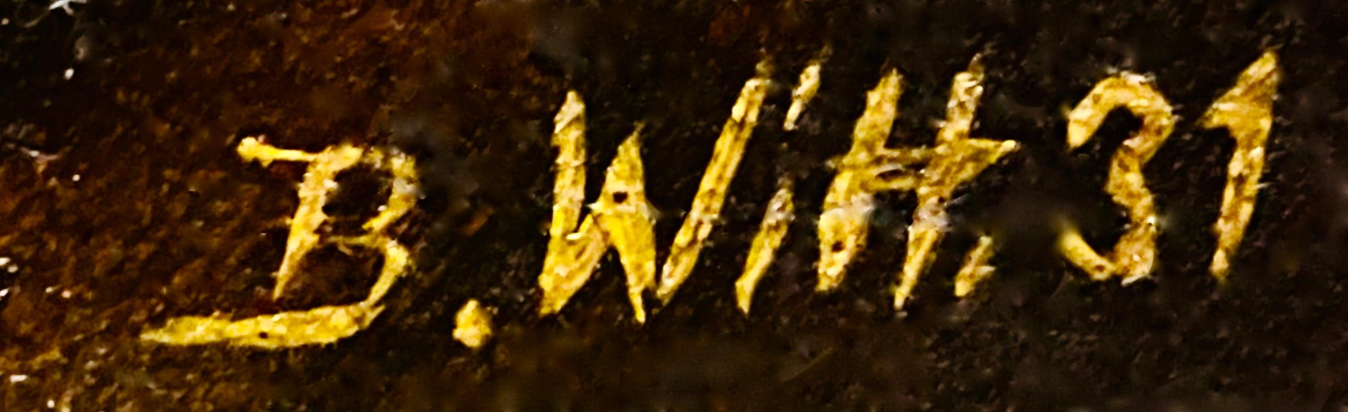 D.WITT, ''Portret mężczyzny w historycznym stroju''