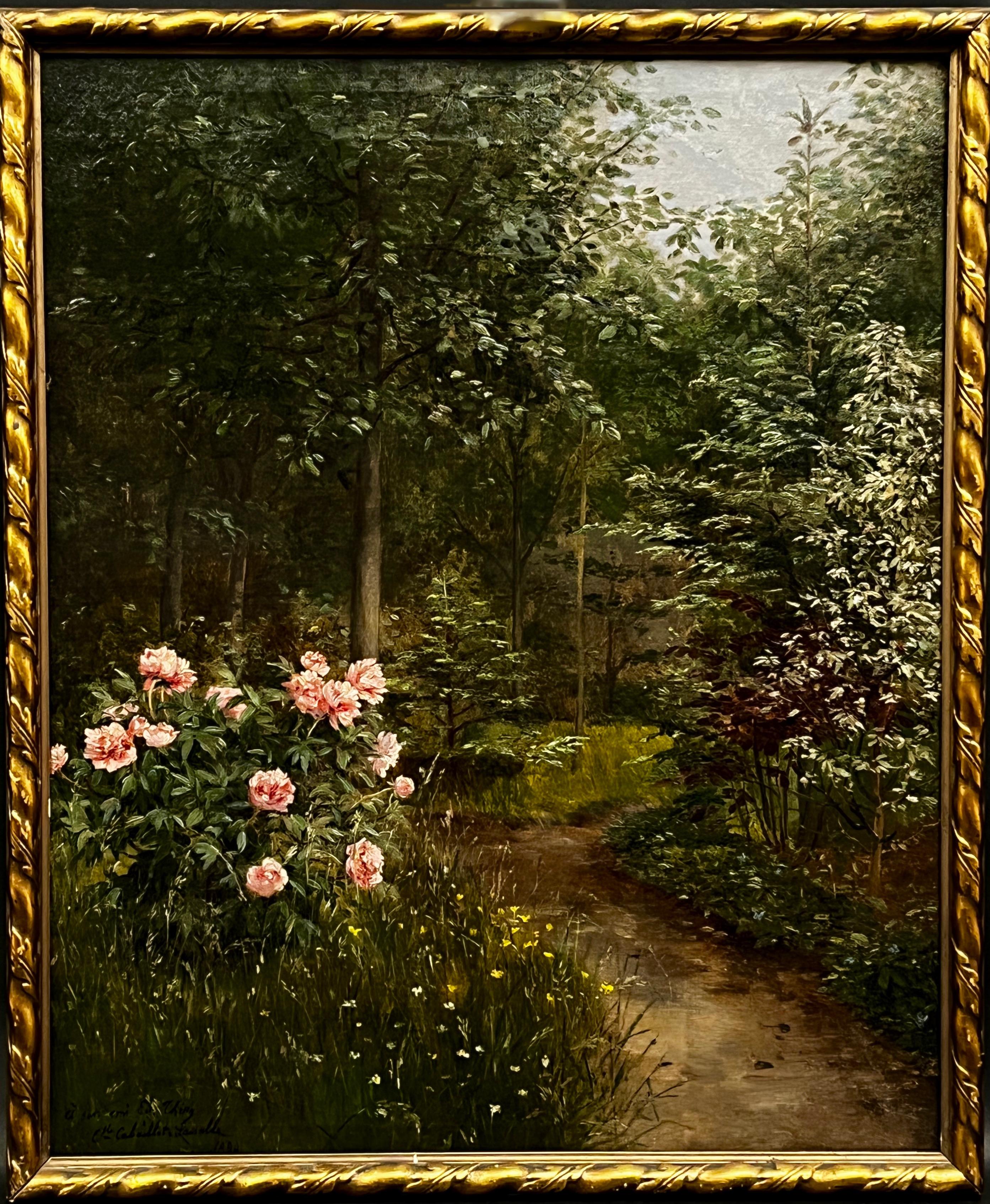 Camil Cabaillot-Lassalle( 1839-1902), Krzew dzikich róż