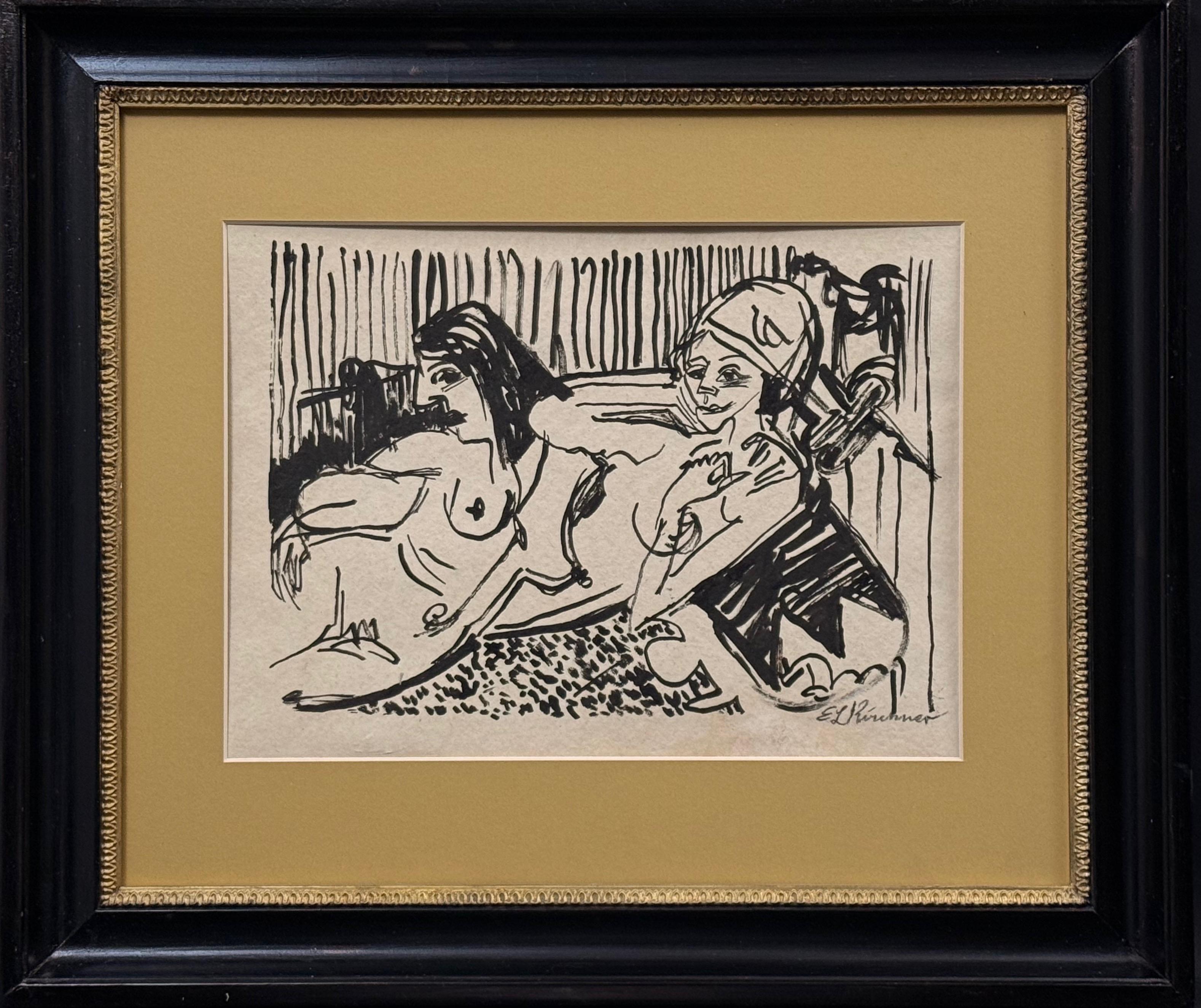 Nieustalony malarz, ''Dwie nagie kobiety''