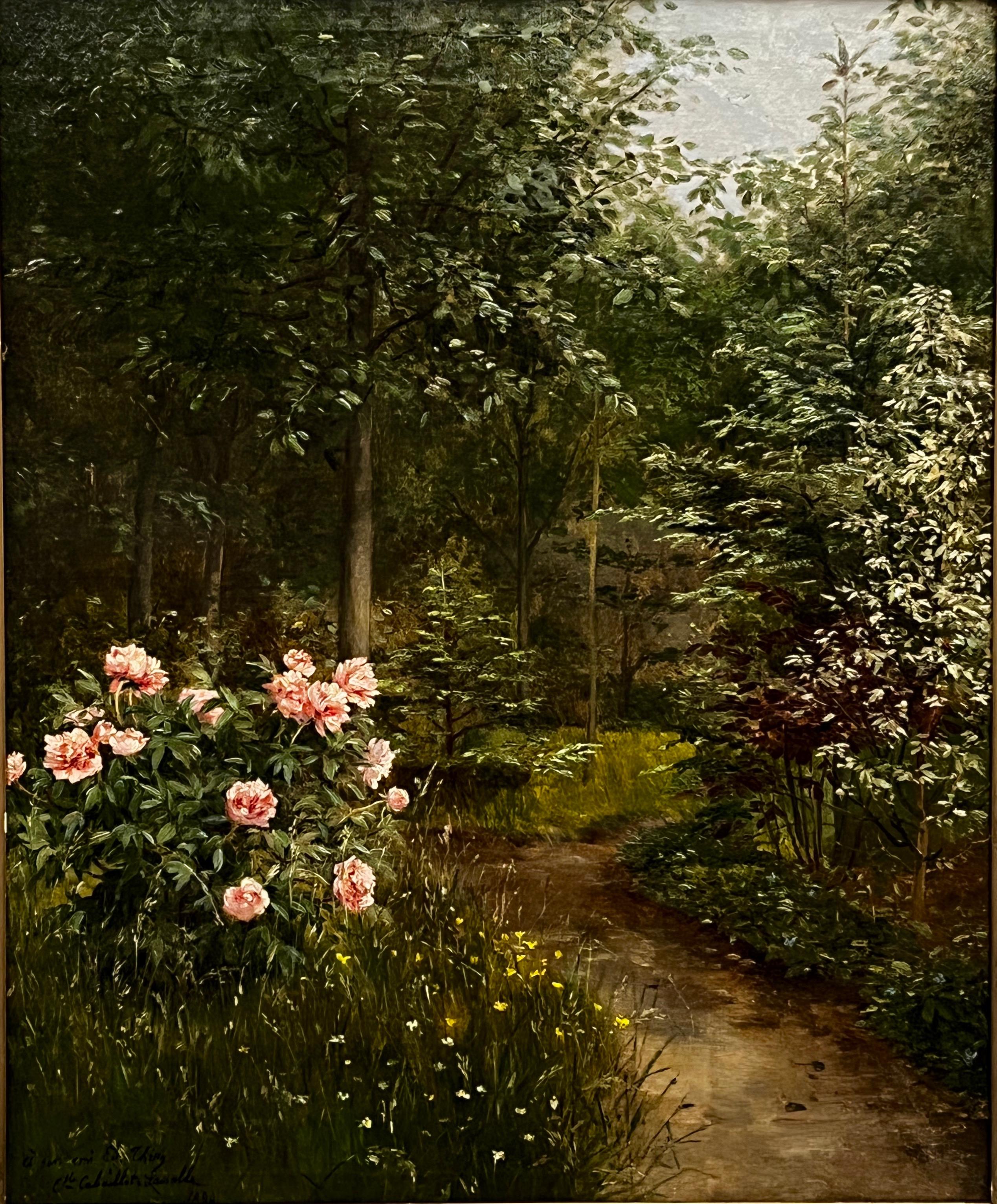 Camil Cabaillot-Lassalle( 1839-1902), Krzew dzikich róż