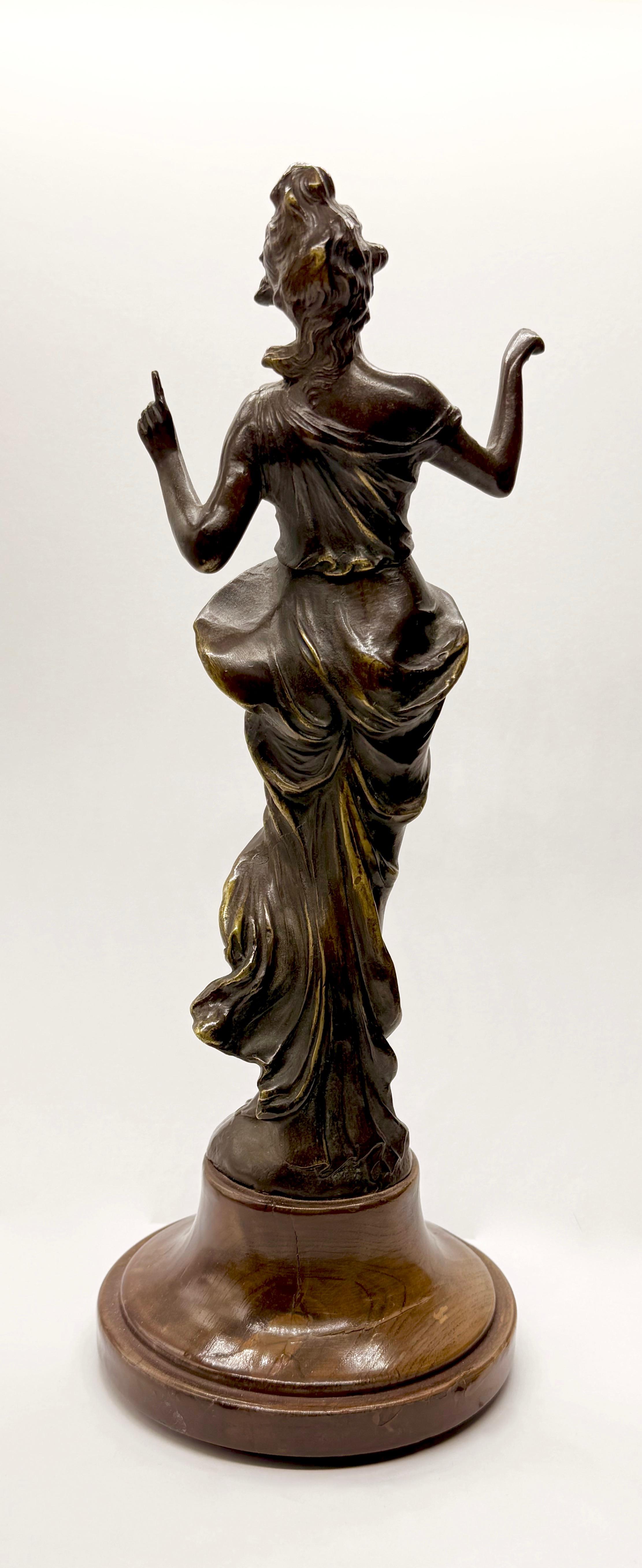 Ozdobna figura kobiety