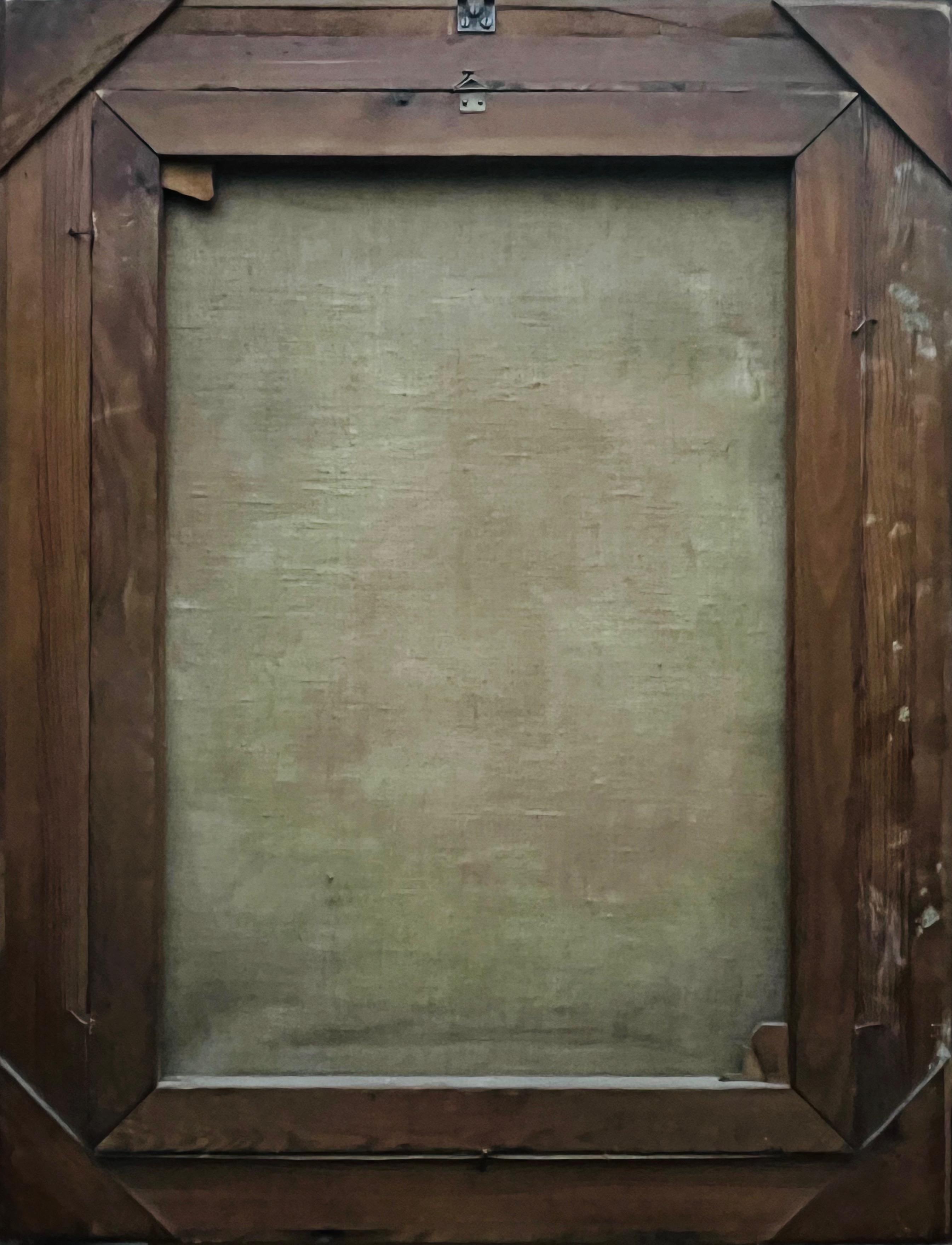 D.HIESINGER ''Pejzaż z rzeką i kościołem''