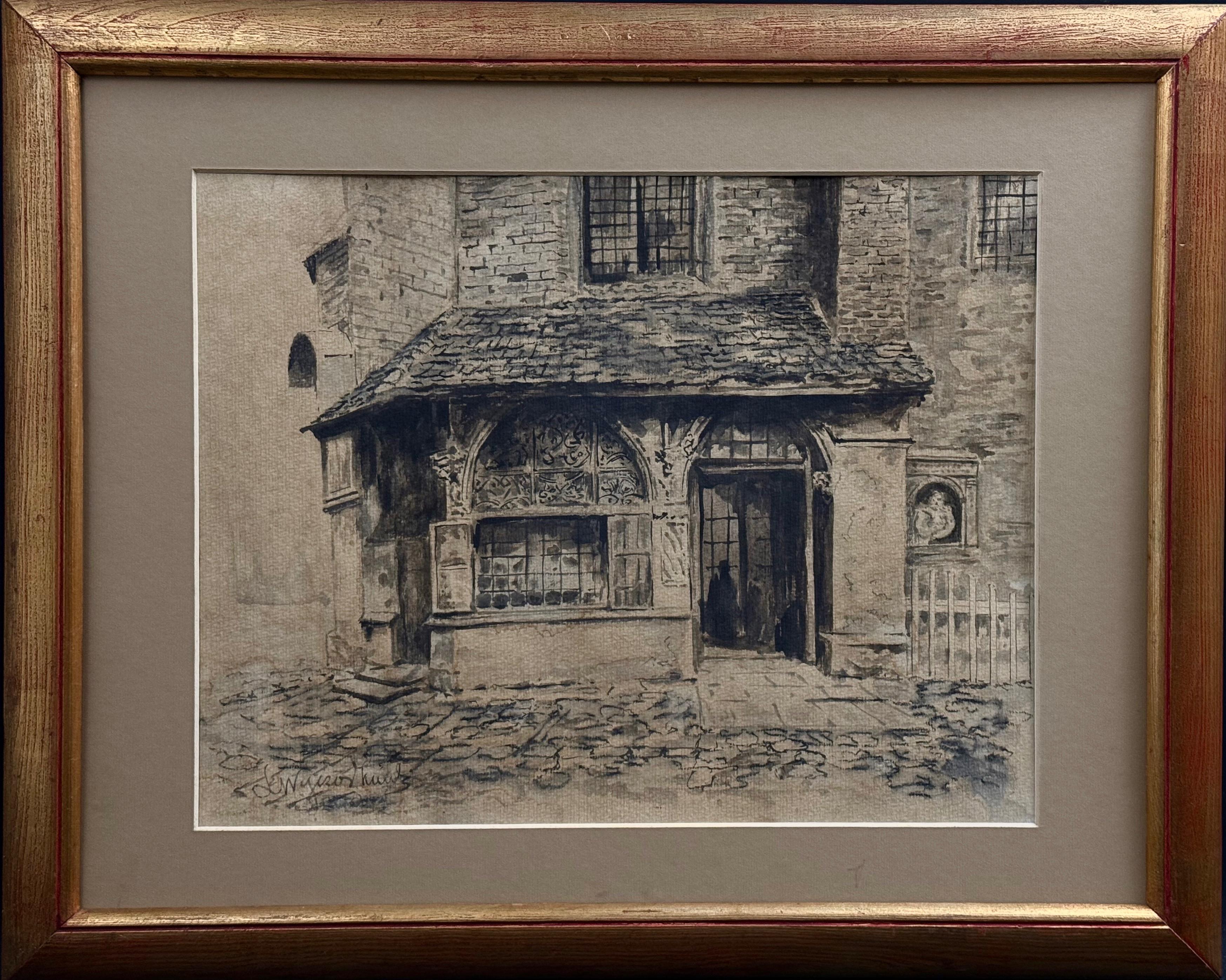 Nieustalony malarz,''Kościół św. Barbary w Krakowie''