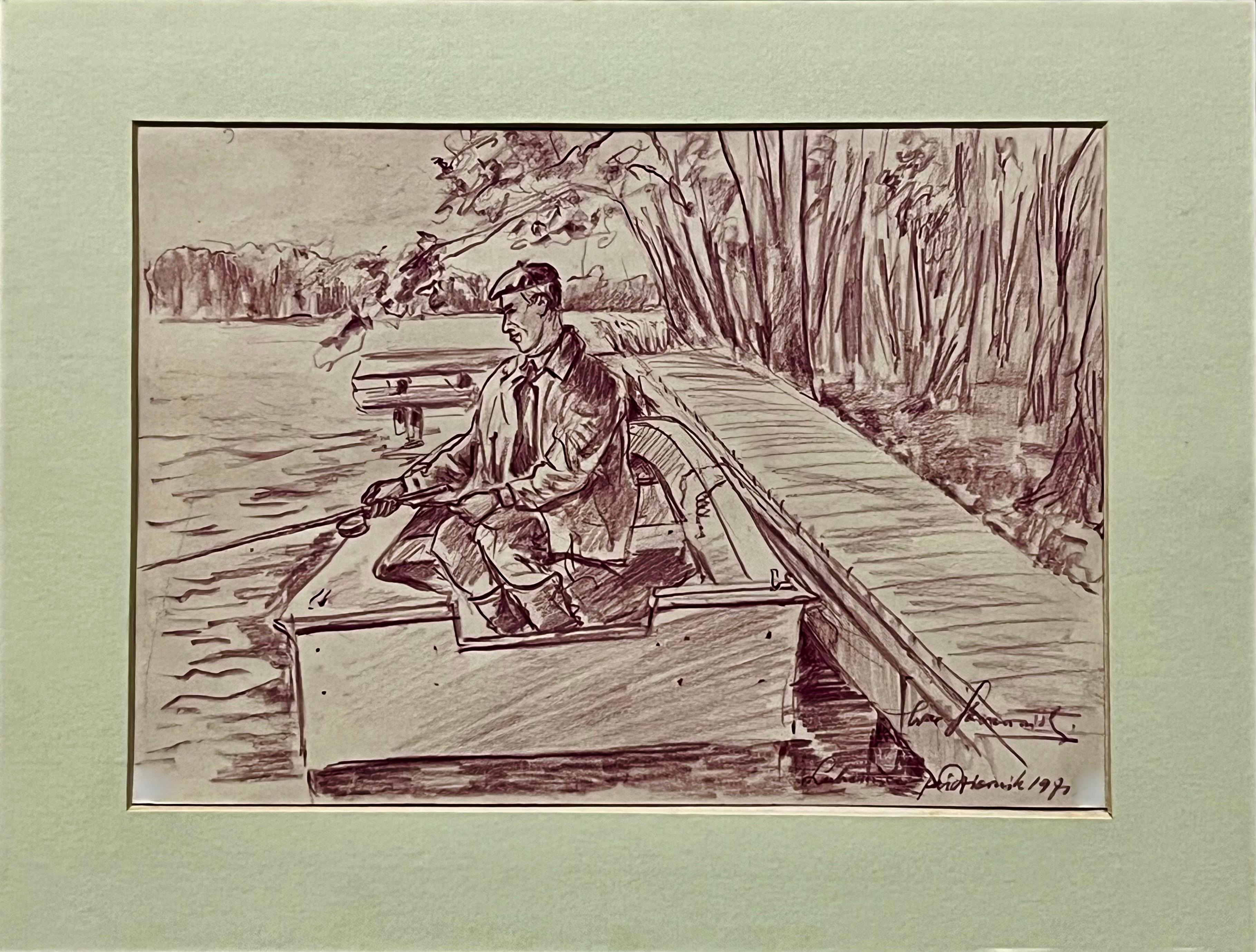 Wacław Skowroński,''Wędkarz''