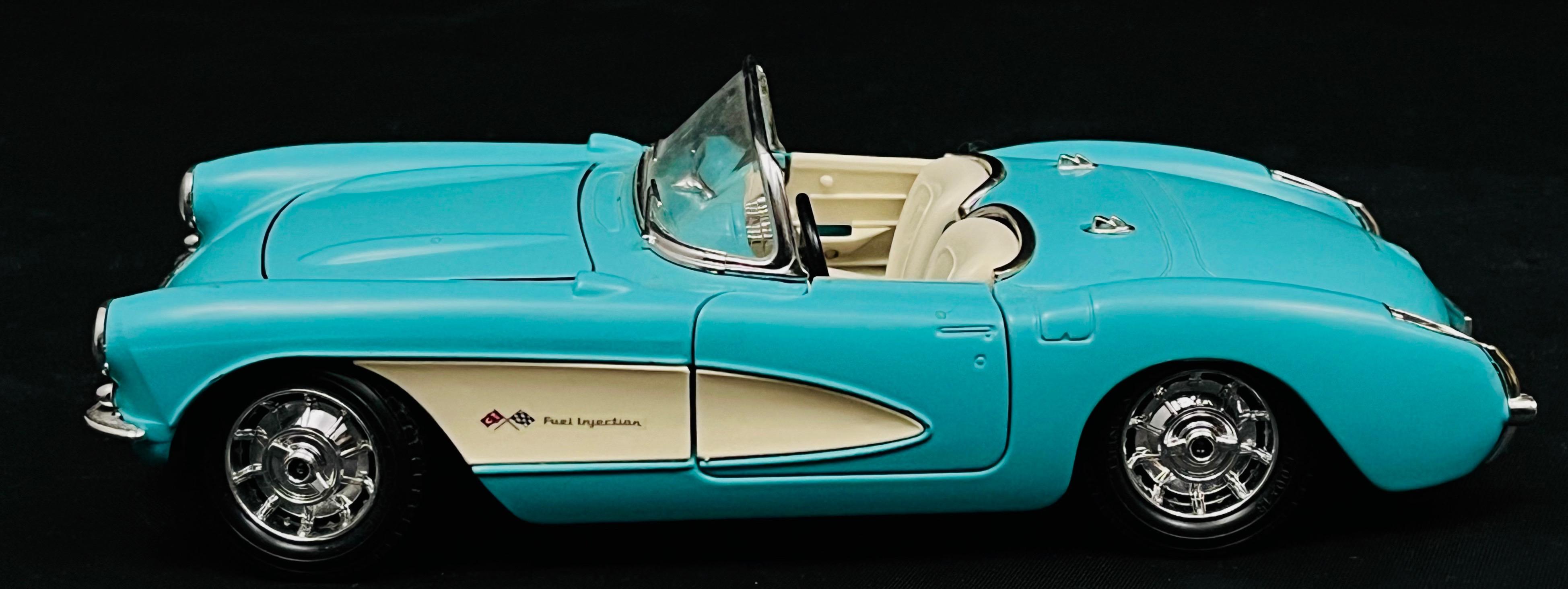 Model samochodu Chevrolet Corvette 1957 Cabrio