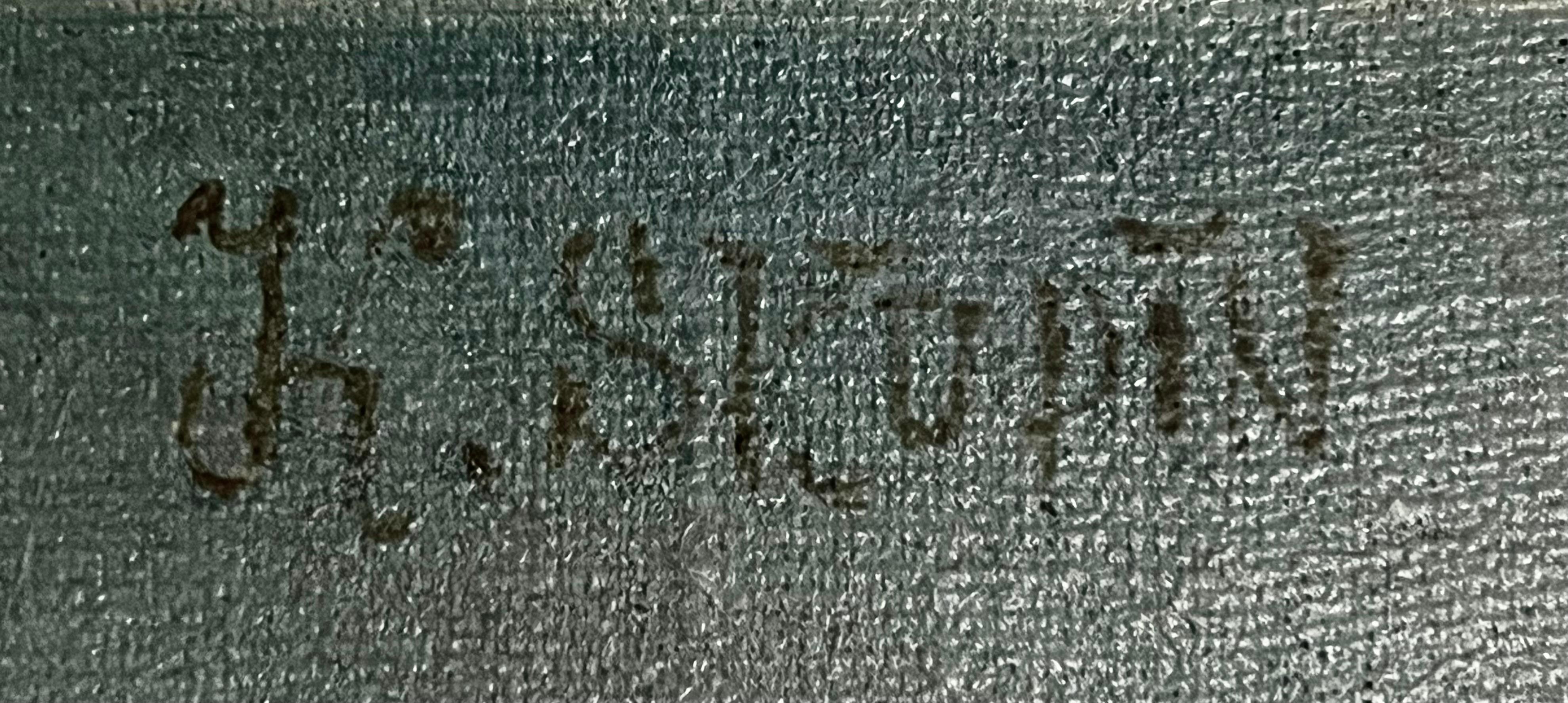 Krystyna Skupin-Petrow(1939-2000), „Bukiet egzotycznych kwiatów” – zdjęcie 3