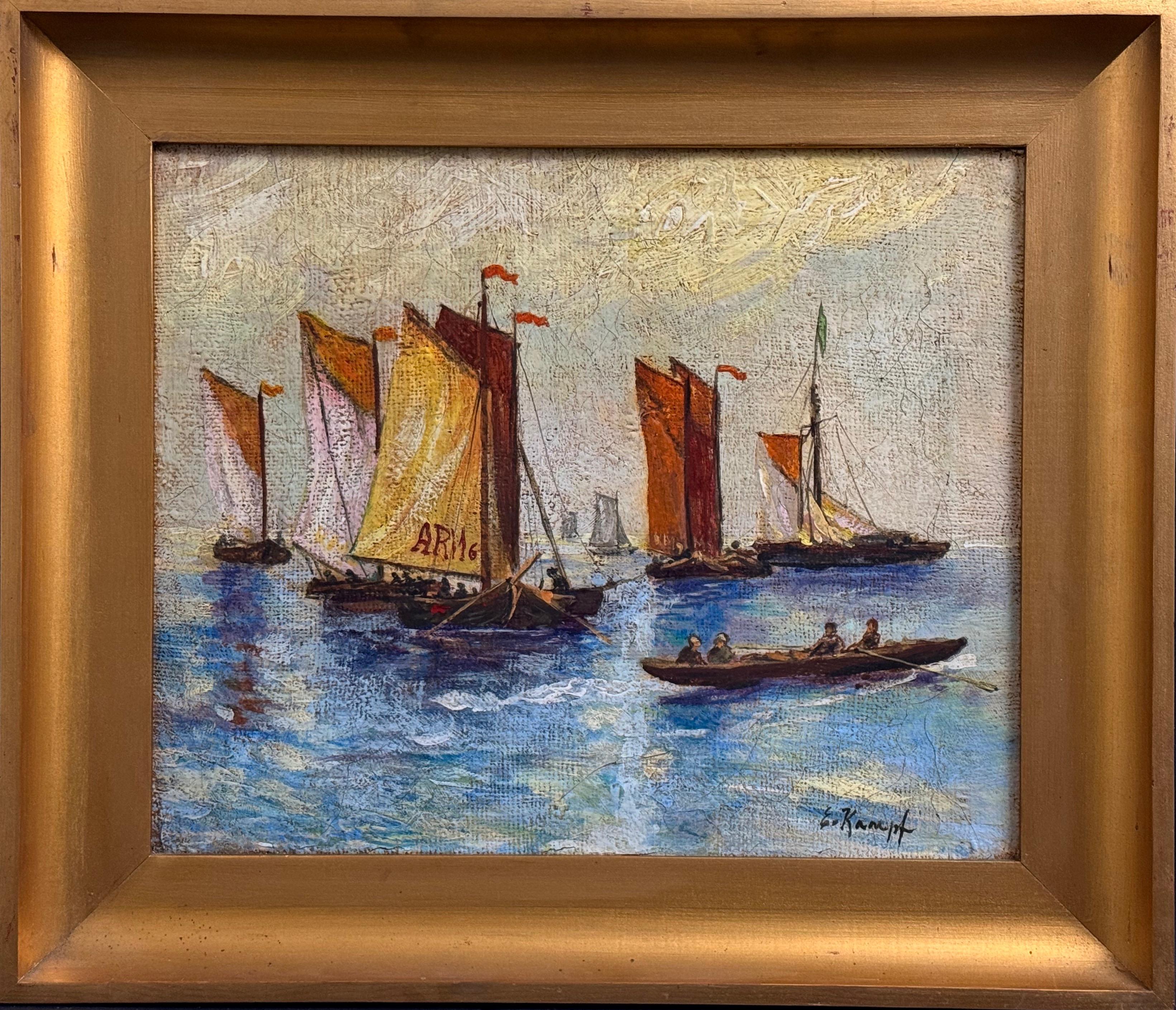 Nieustalony malarz, ''Morskie regaty''